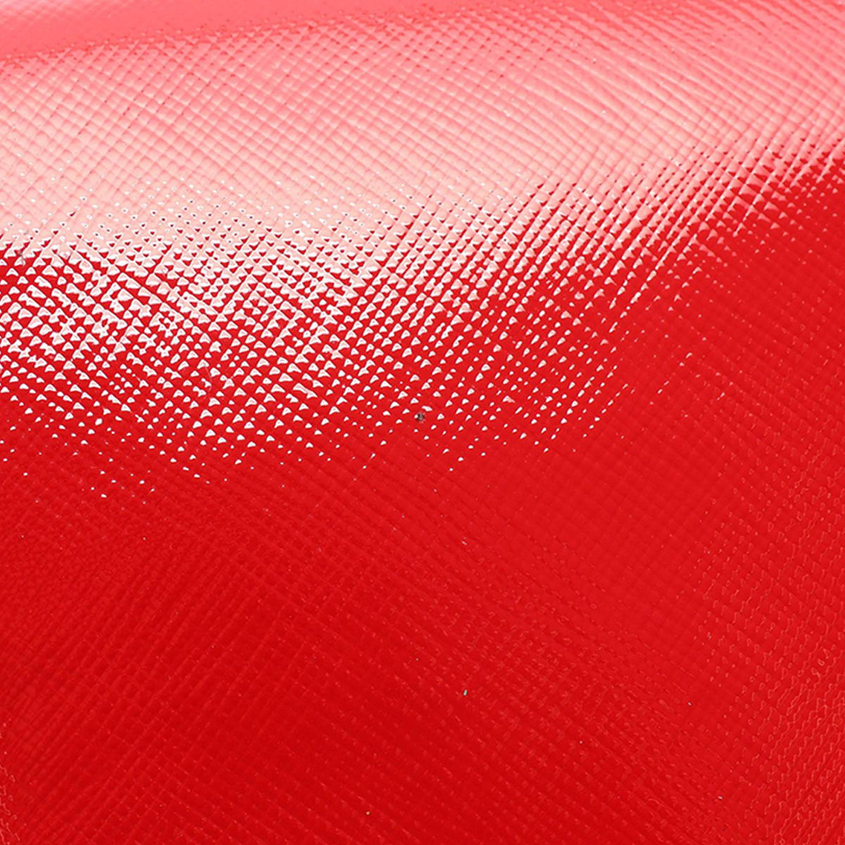 Prada Saffiano Vernice Crossbody — Red