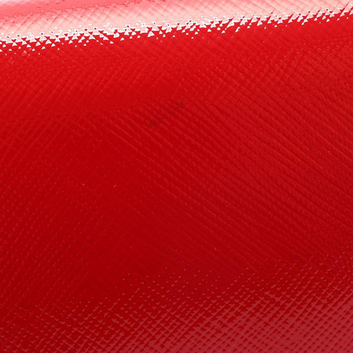 Prada Saffiano Vernice Crossbody — Red