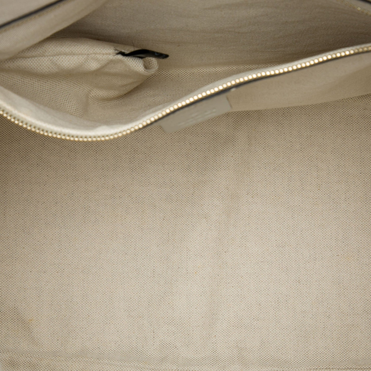 Gucci Large Microguccissima Nice Dome Top Handle Bag — White