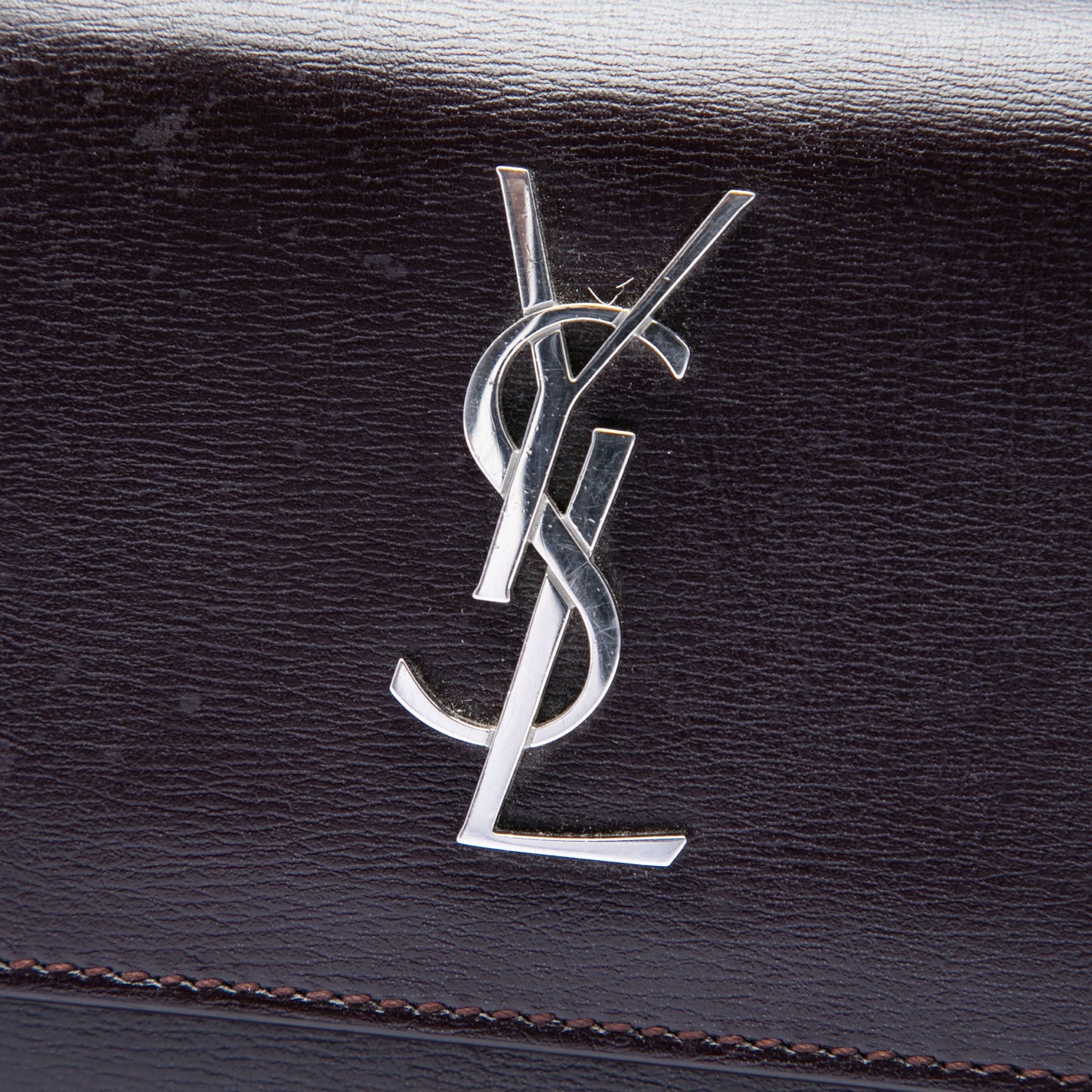 Saint Laurent Small Calfskin Monogram Sunset Crossbody