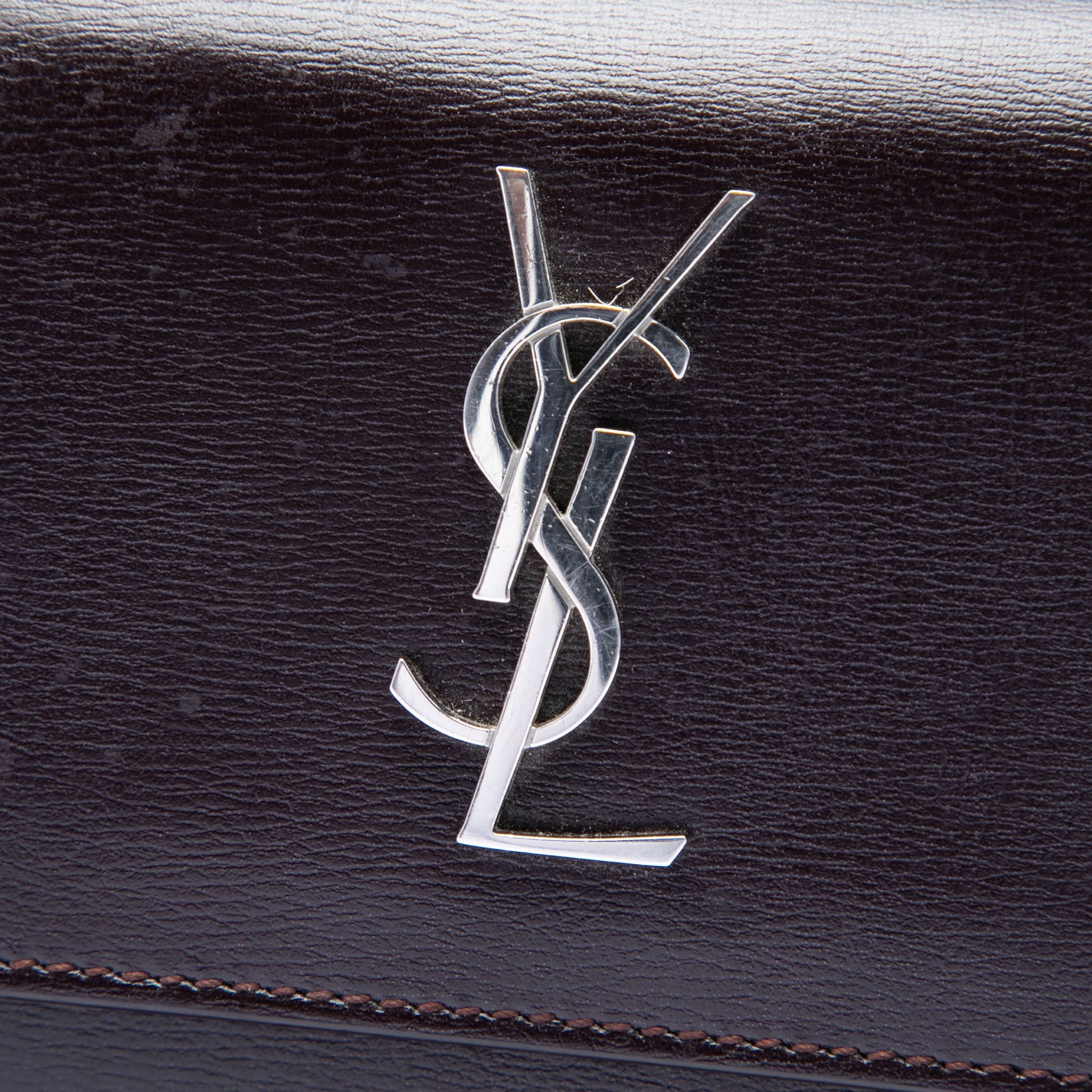 Saint Laurent Small Calfskin Monogram Sunset Crossbody