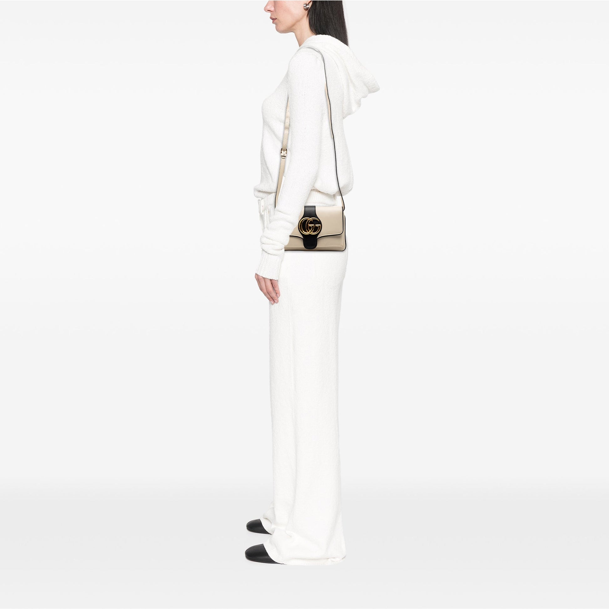 Gucci Small Bicolor Leather Arli Crossbody