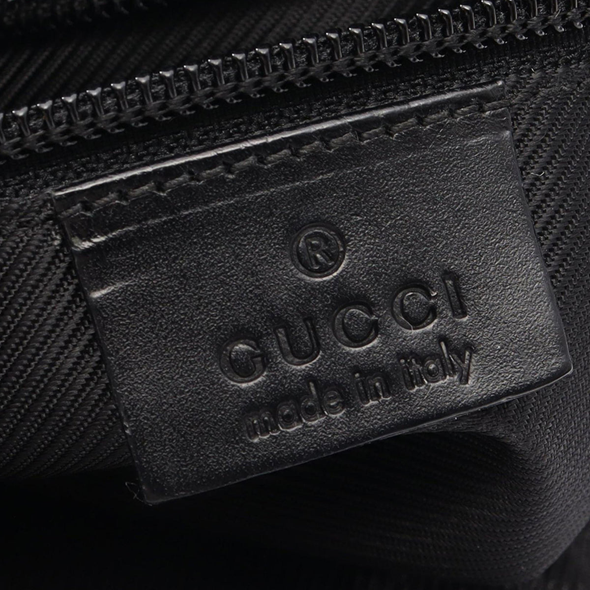 Gucci GG Canvas Crossbody Bag — Black
