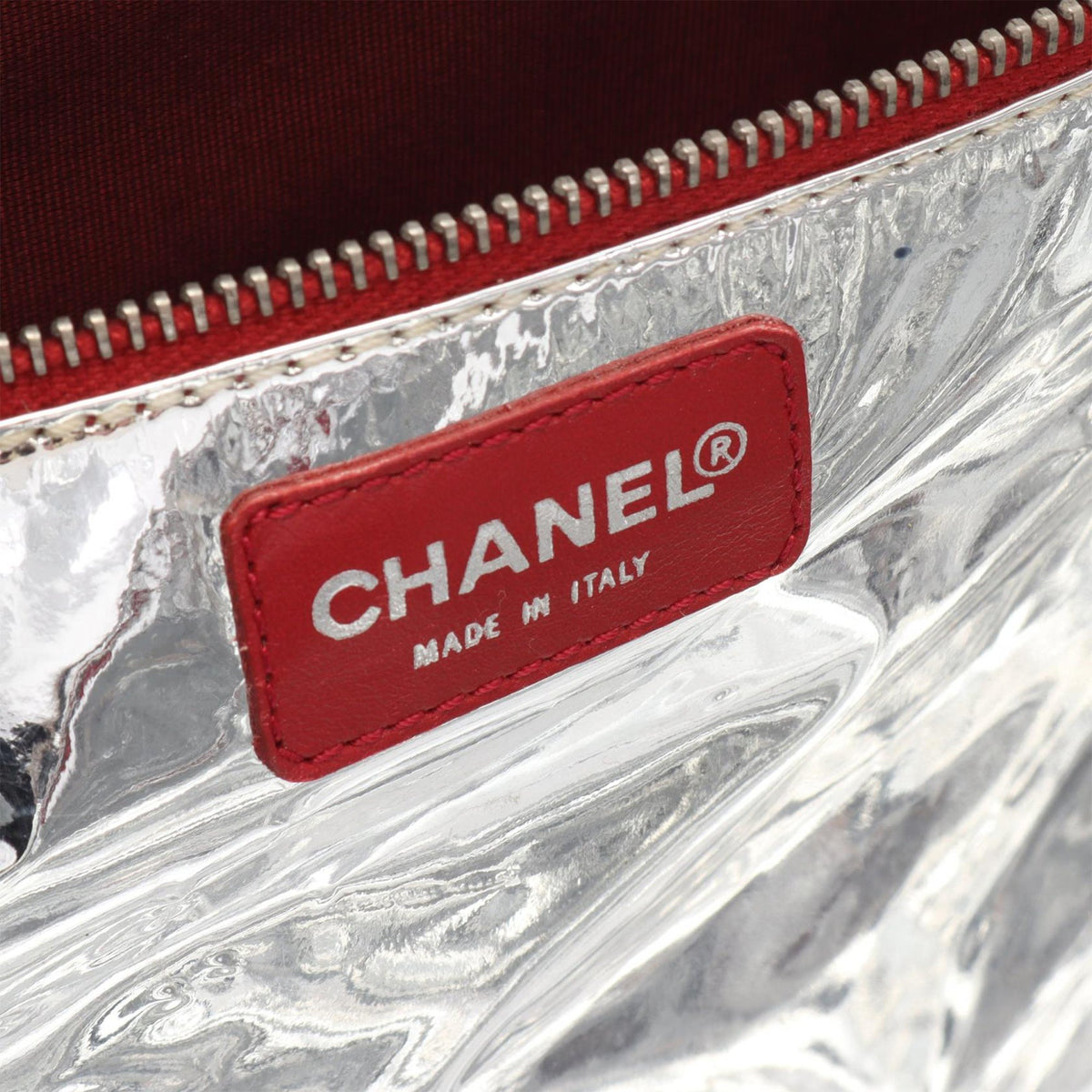 Chanel No. 5 Shopping Tote Bag — Blue