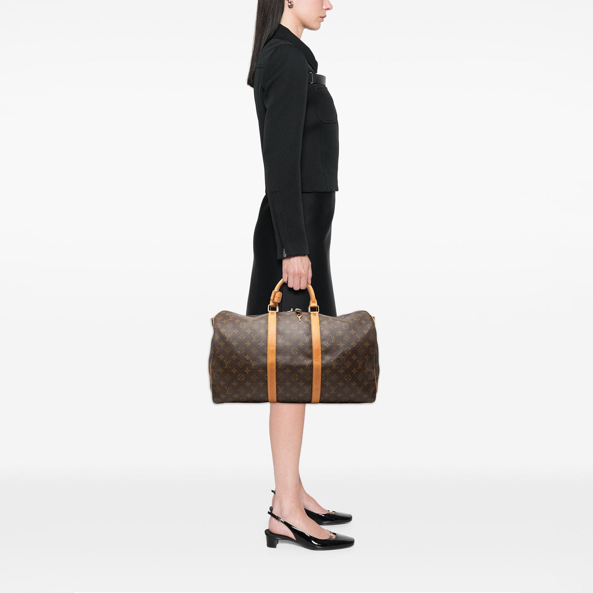 Louis Vuitton Monogram Keepall Bandouliere 50