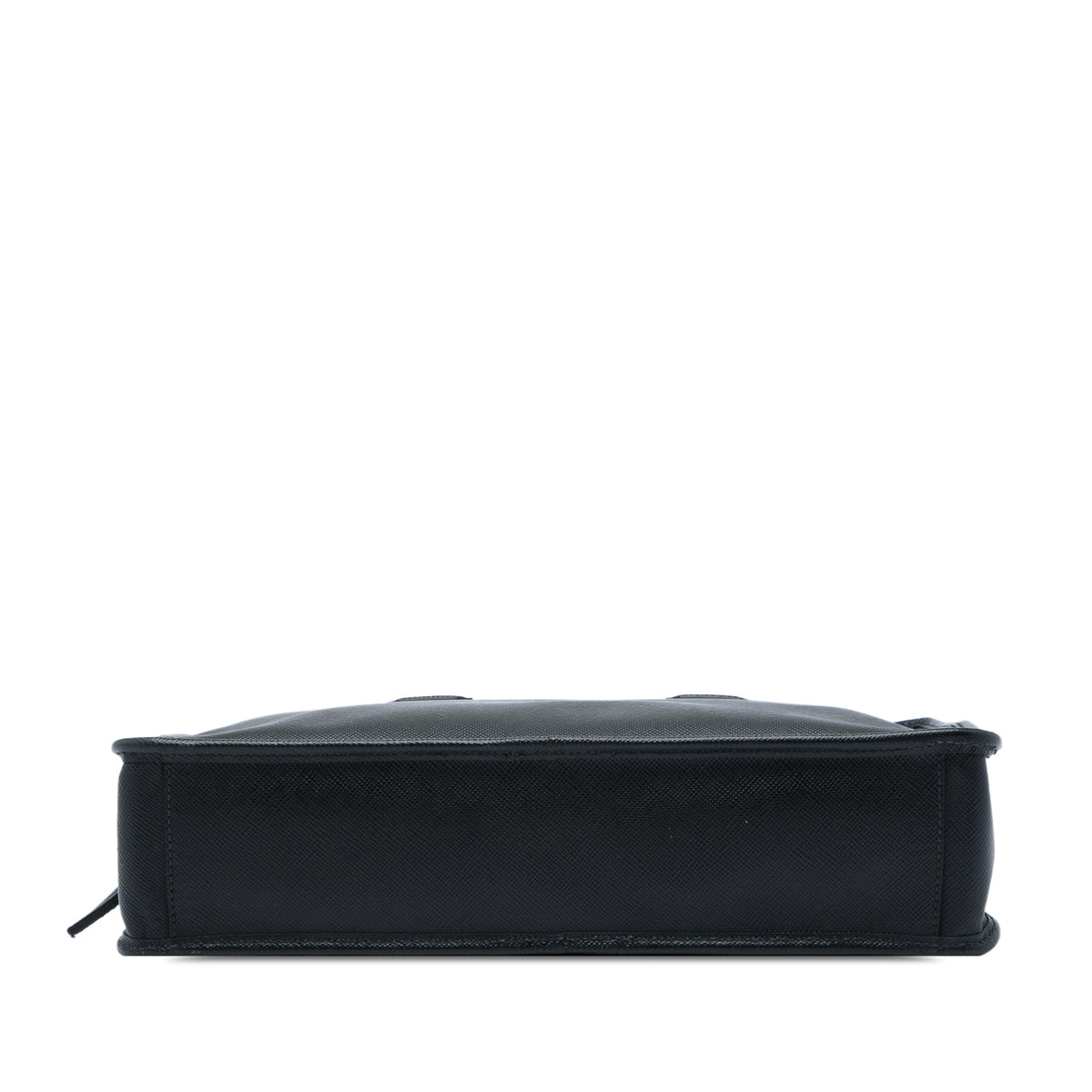 Prada Saffiano Business Bag — Black