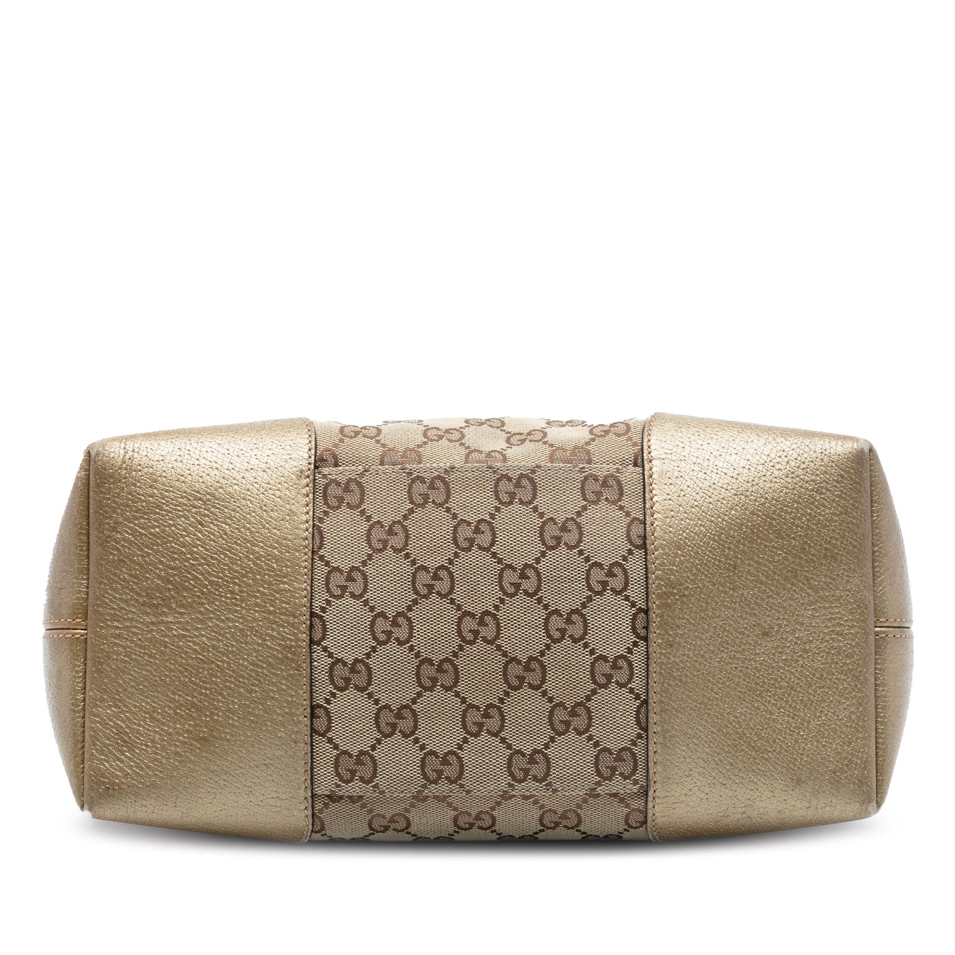 Medium GG Canvas Bree Fold Over Tote