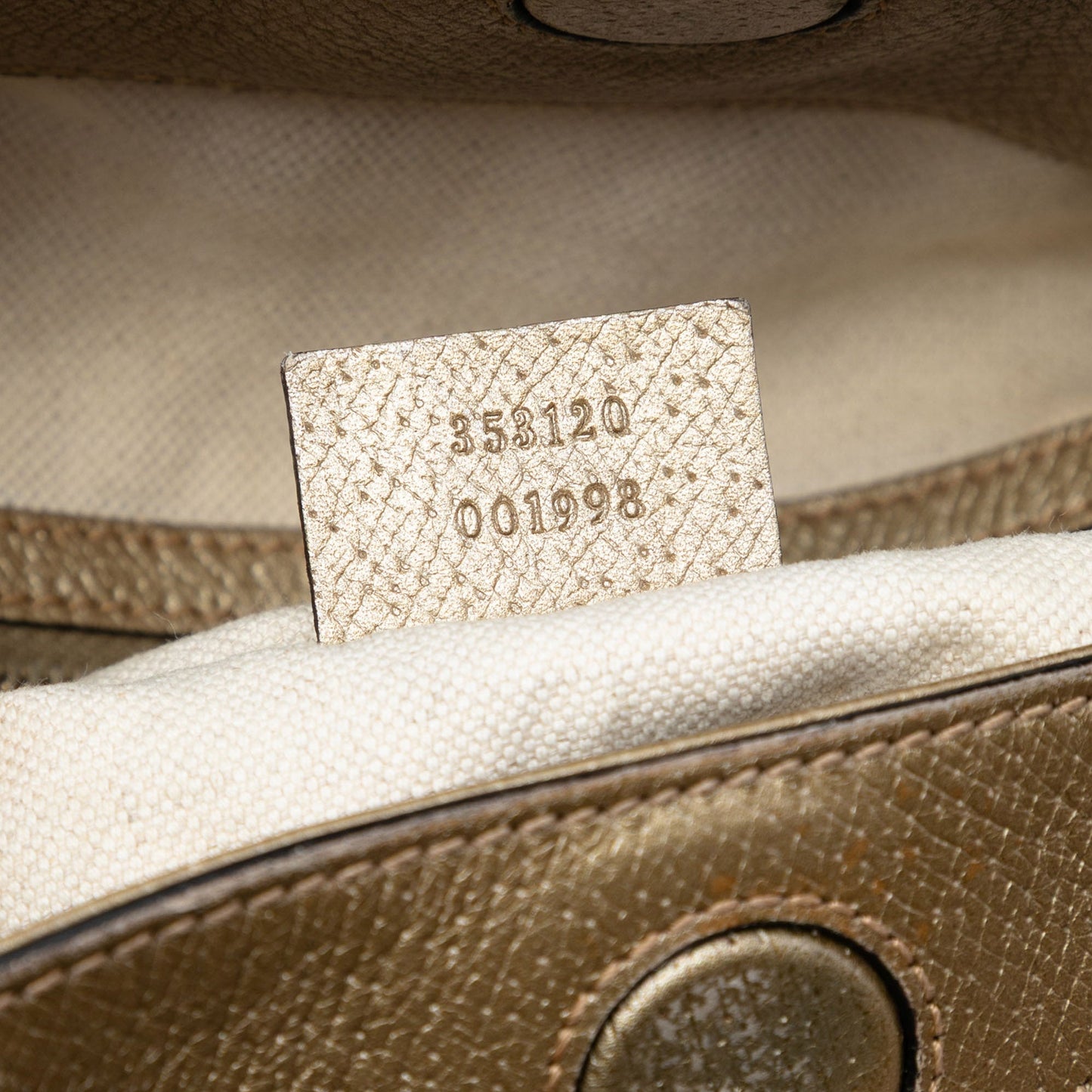 Medium GG Canvas Bree Fold Over Tote