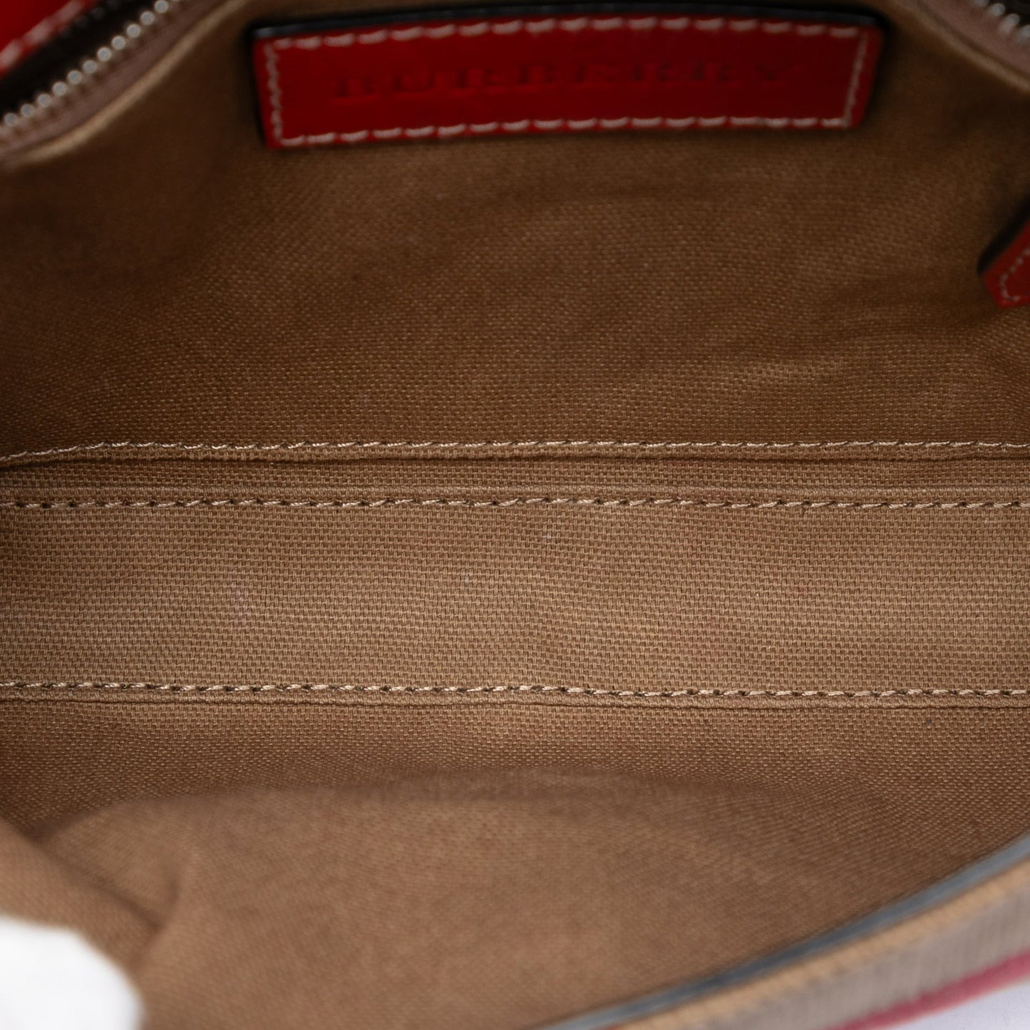 Burberry Leather and House Check Canvas Henham Crossbody
