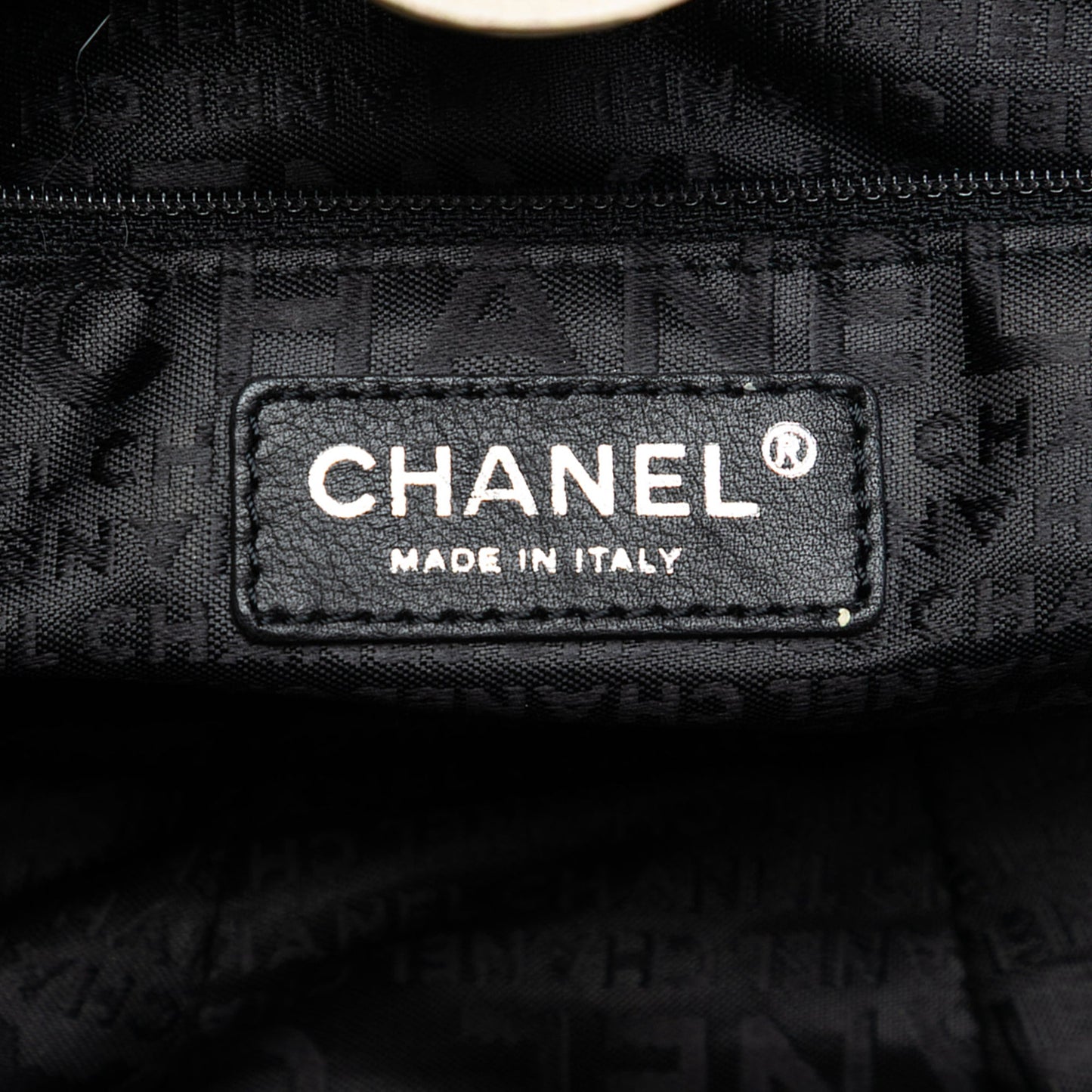 Chanel Camellia Canvas Coco Ball Tote