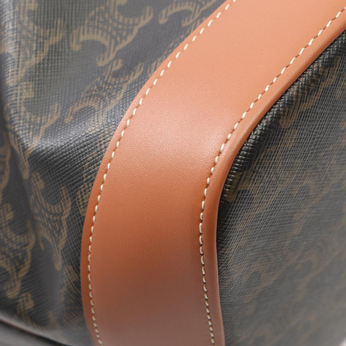 Celine Medium Triomphe Coated Canvas Cabas Tote