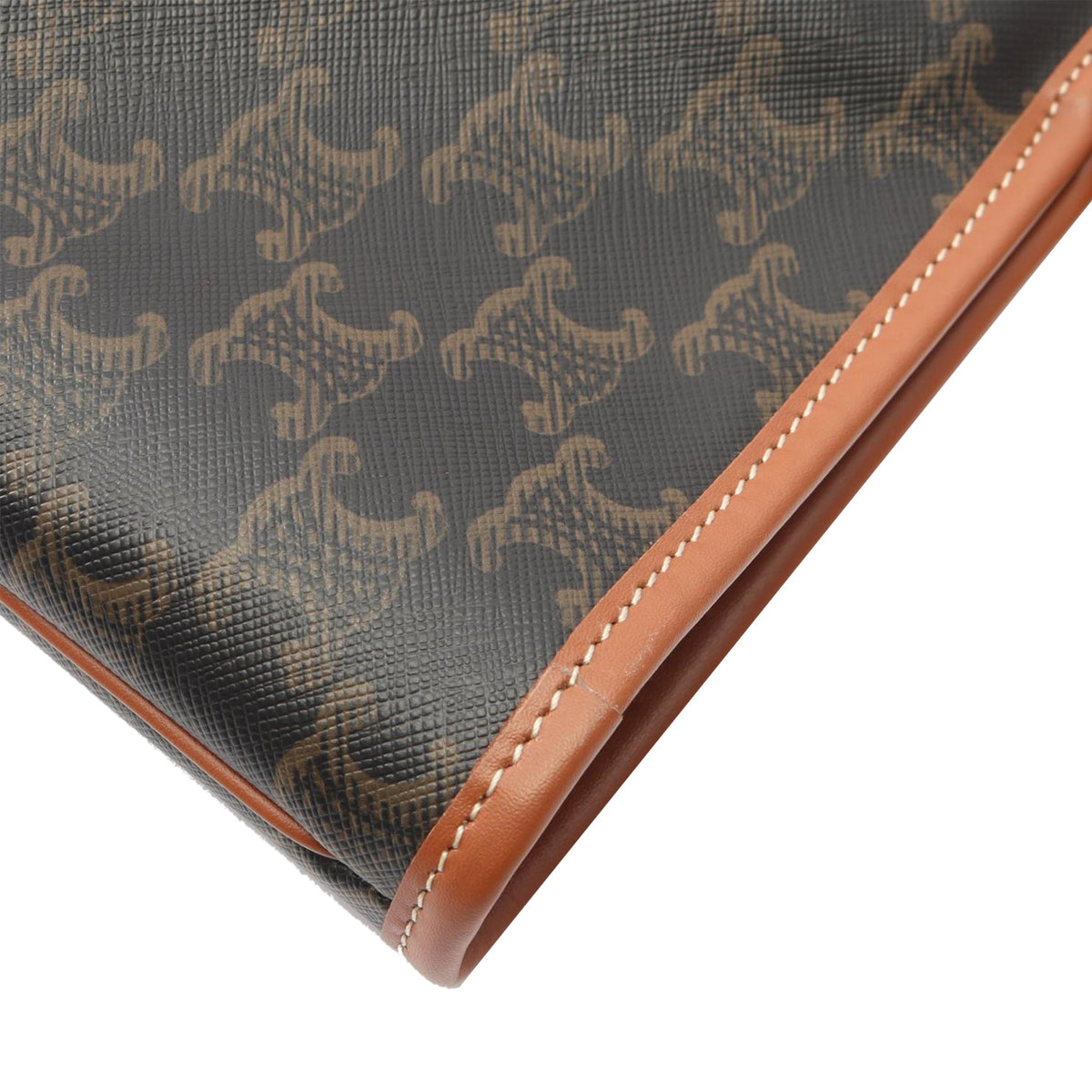 Celine Medium Triomphe Coated Canvas Cabas Tote