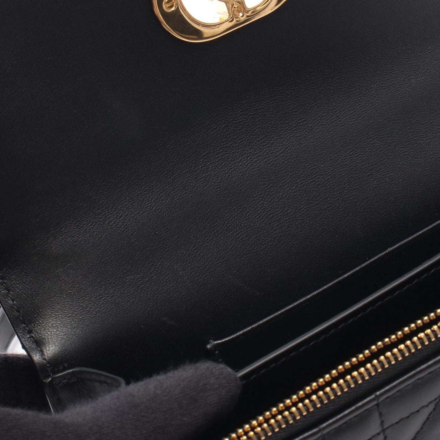 Dior DiorAmour Mini Lambskin Macrocannage Miss Caro Crossbody