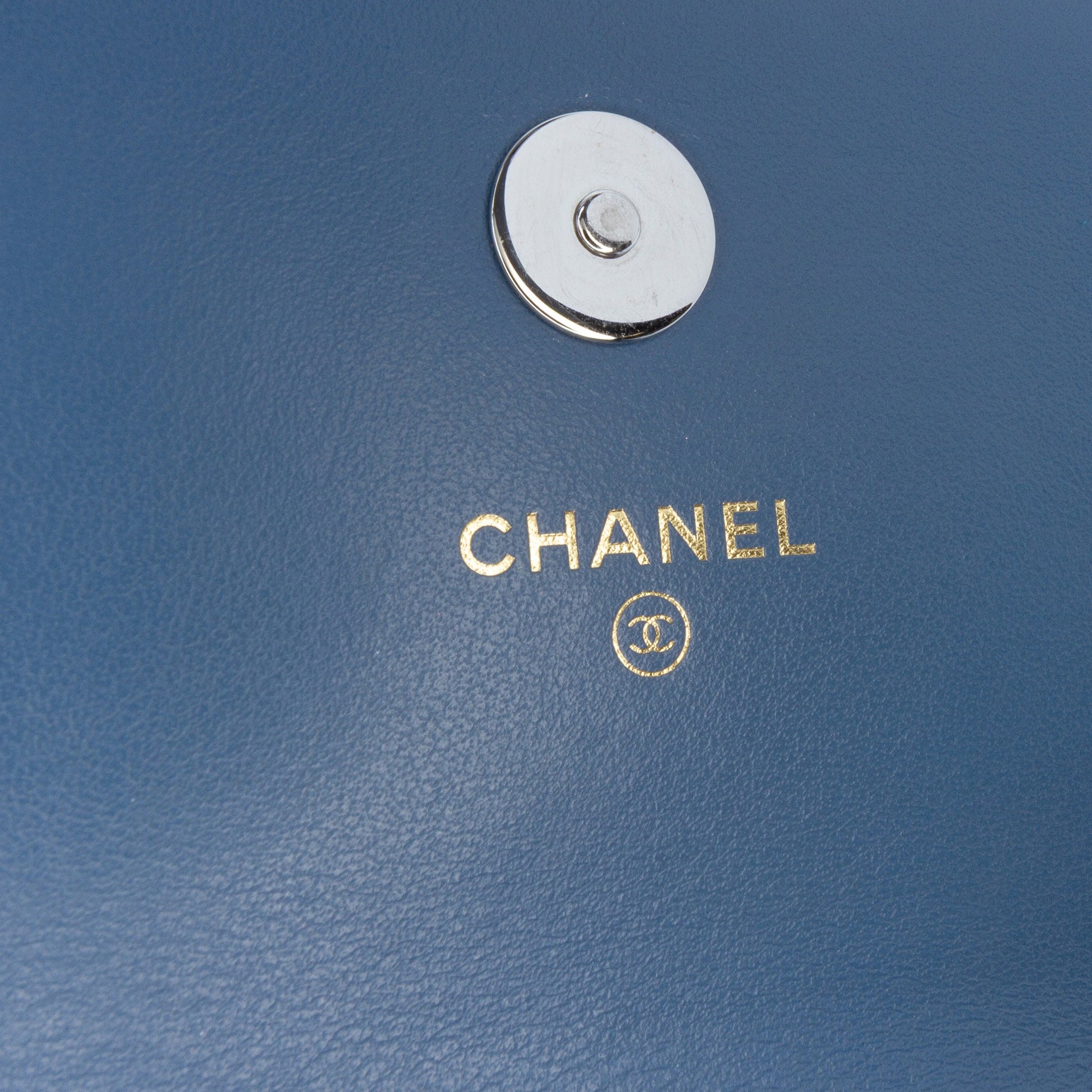 Chanel Denim 19 Phone Holder with Chain