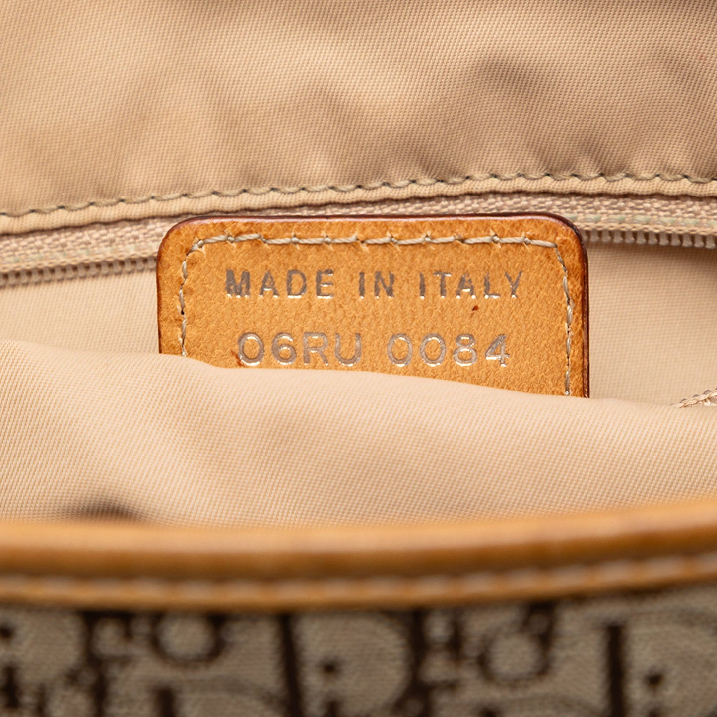 Dior Diorissimo Trotter Canvas Tote