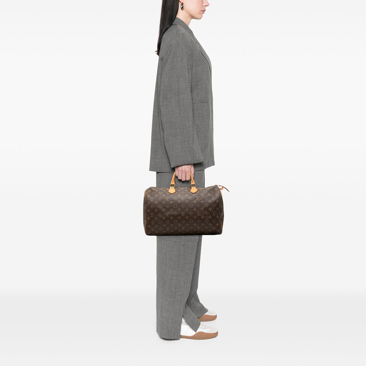 Louis Vuitton Monogram Speedy 40 — Brown