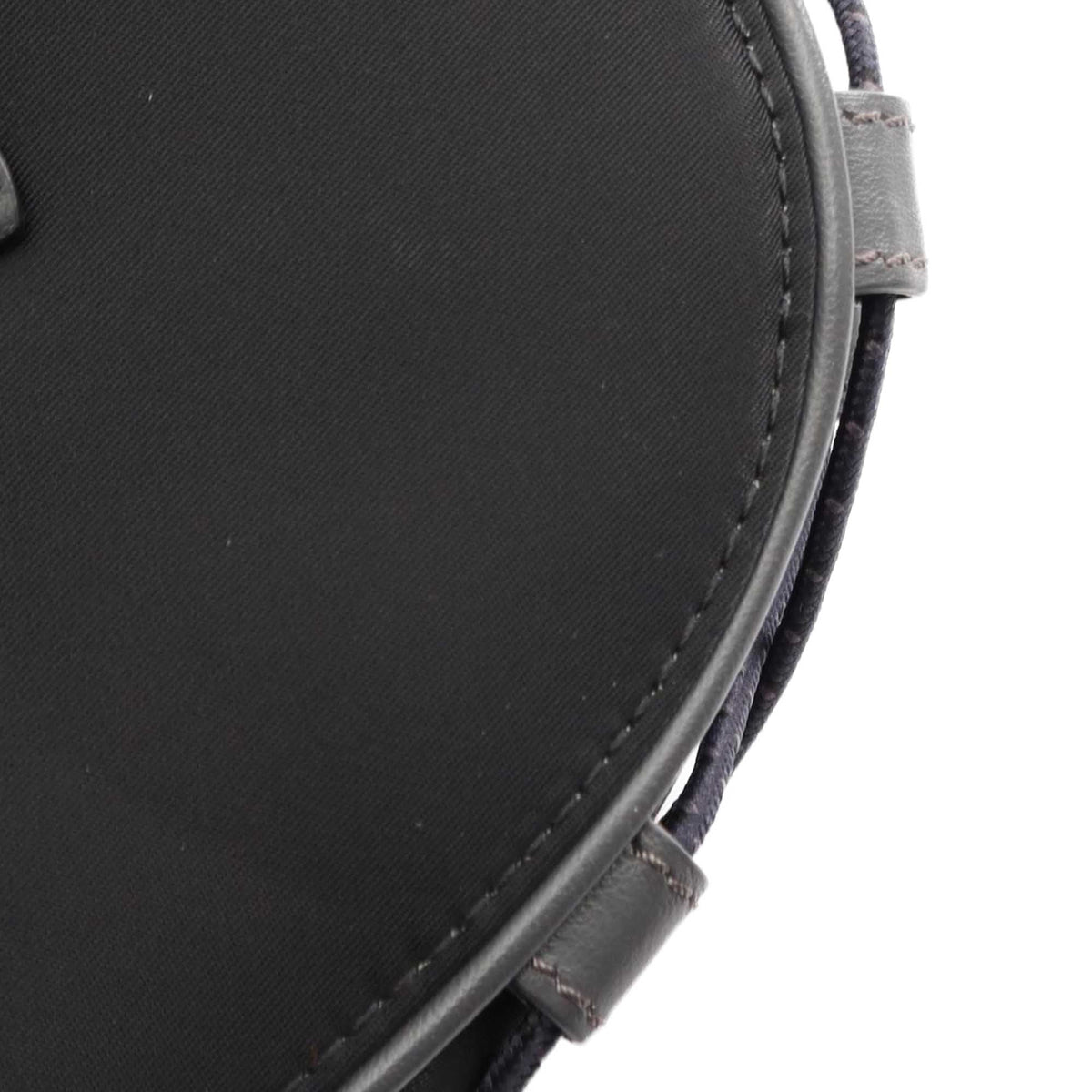 Dior Sacai Mini Nylon and Leather Saddle Crossbody
