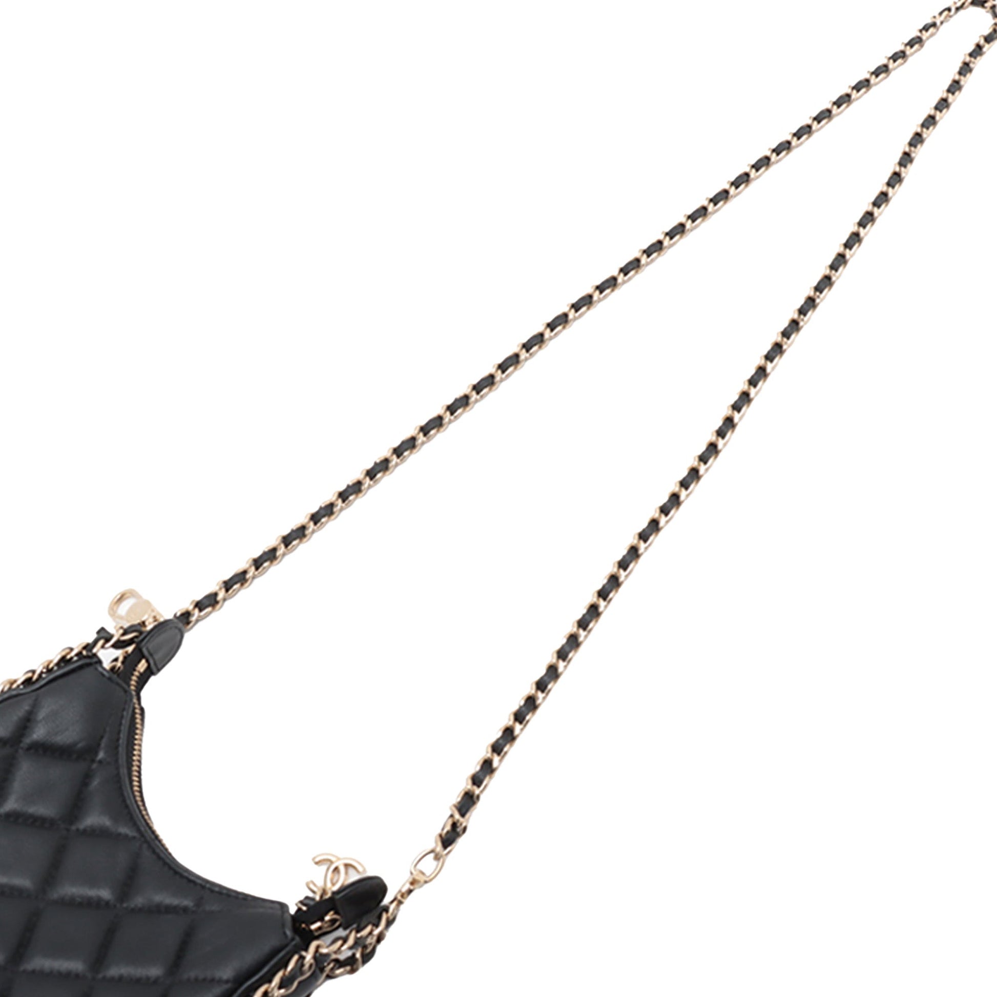 Chanel Mini Quilted Lambskin Chain Around Hook Hobo