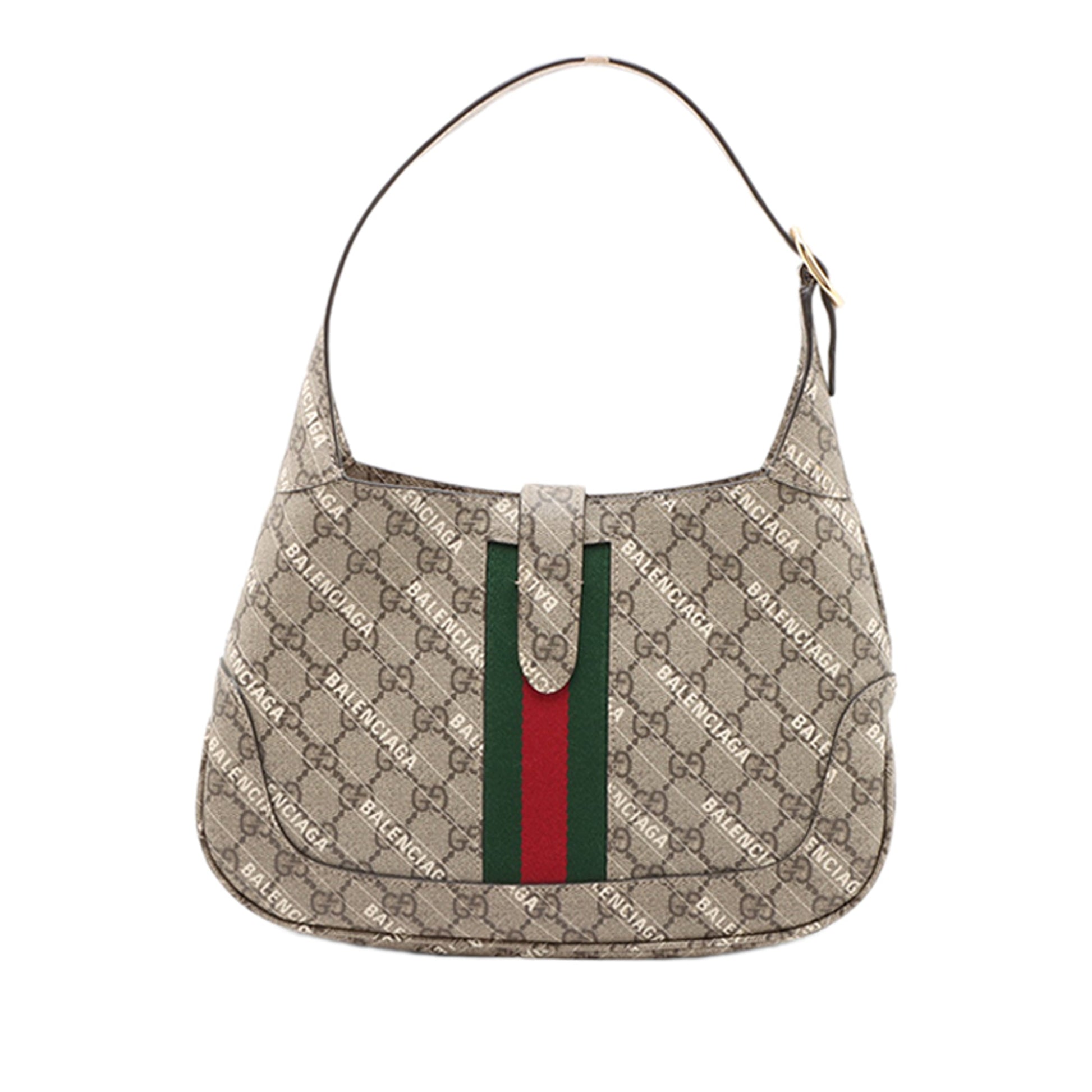 Gucci Balenciaga The Hacker Project Small GG Supreme Web Jackie 1961