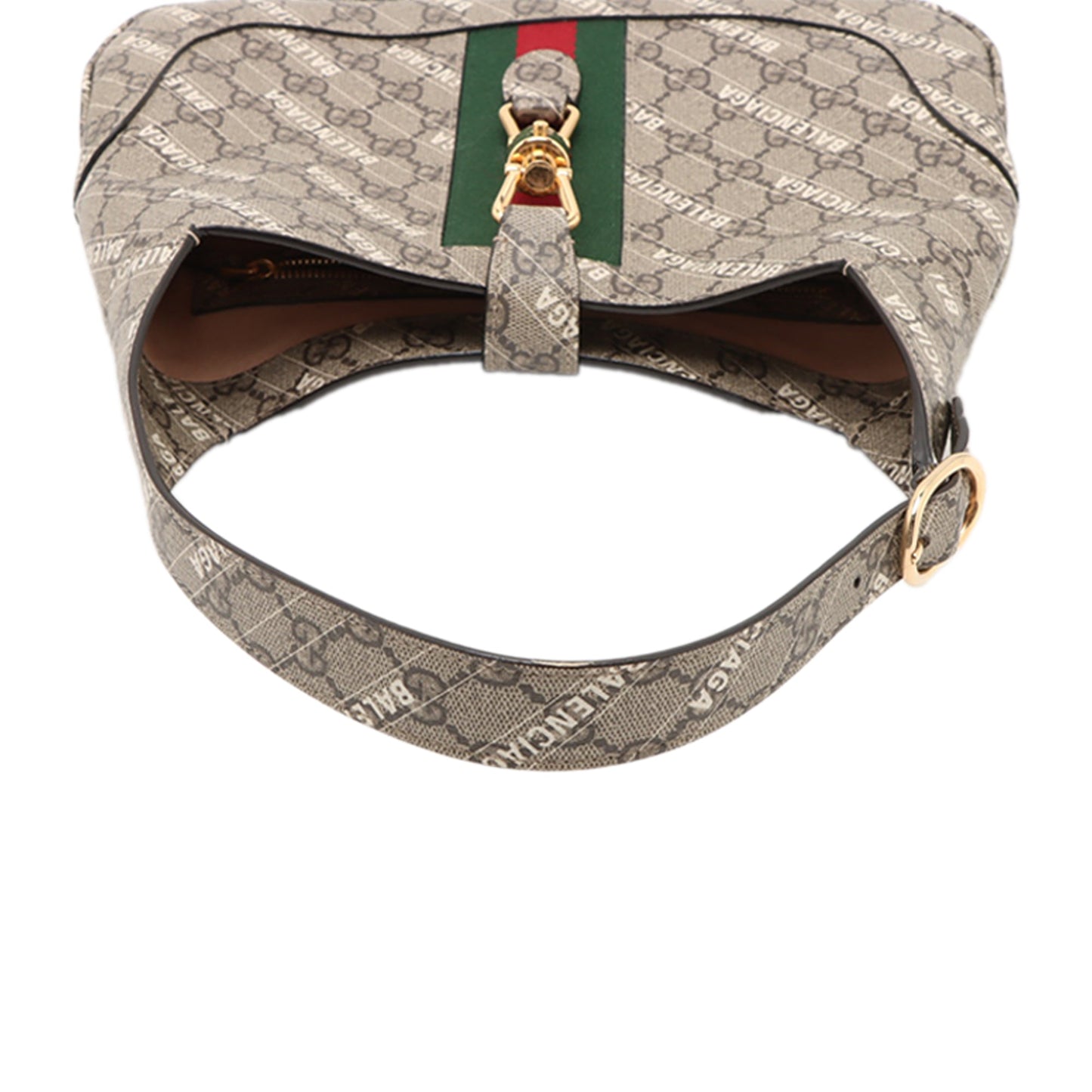 Gucci Balenciaga The Hacker Project Small GG Supreme Web Jackie 1961