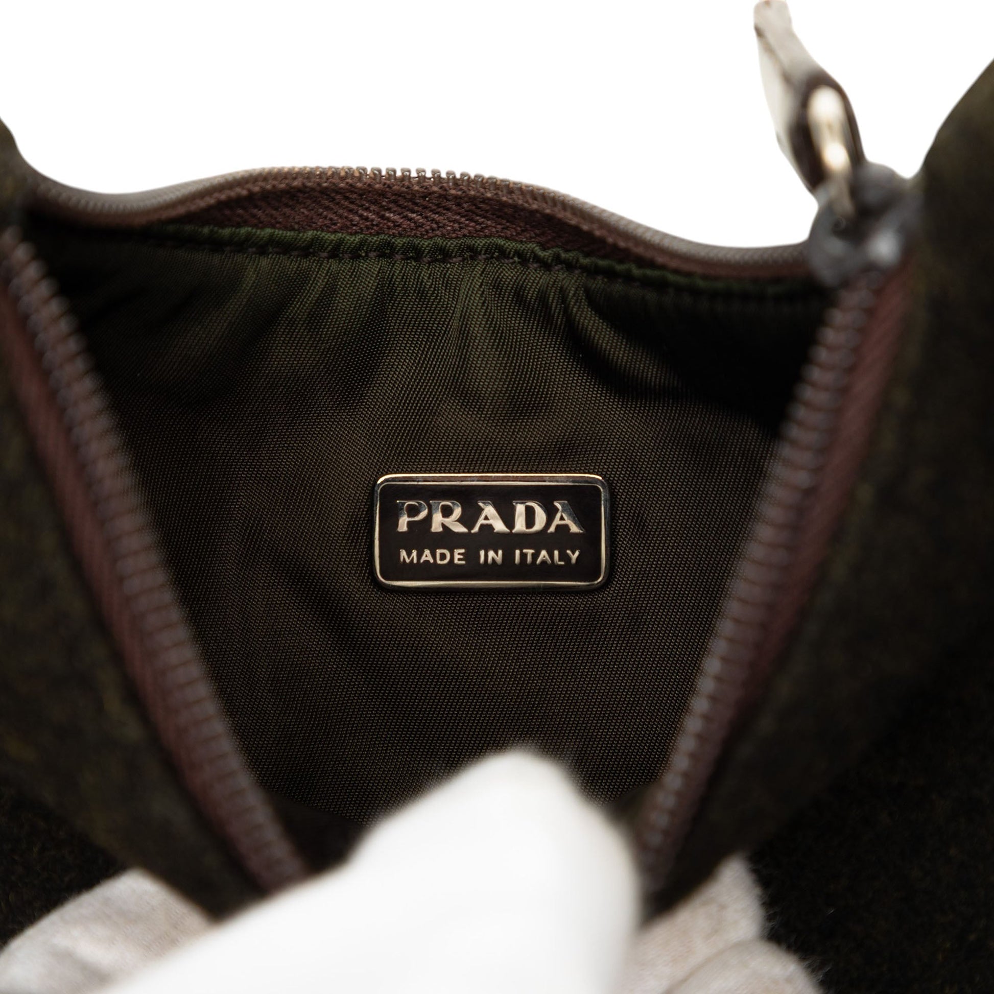 Prada Sports Line Wool Handbag