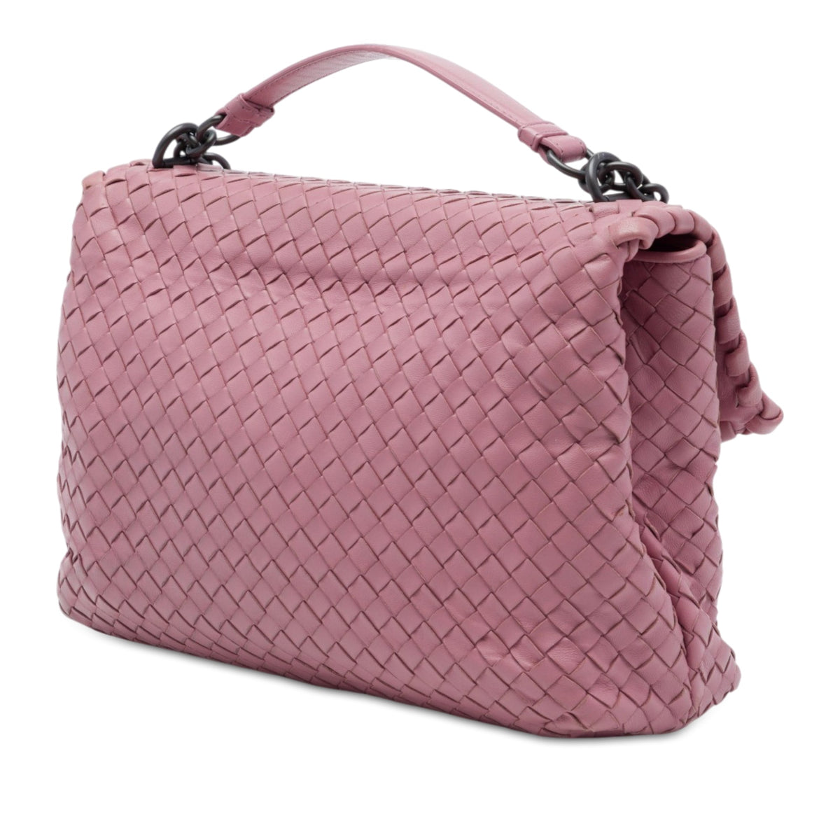 Bottega Veneta Medium Nappa Intrecciato Olimpia Shoulder Bag