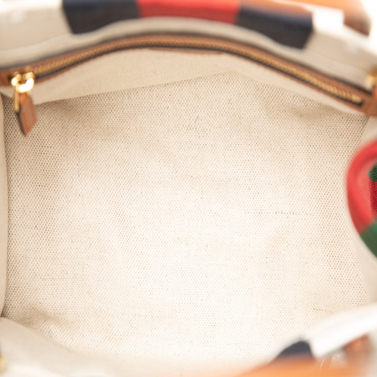 Gucci Mini Canvas Interlocking G Web Tote