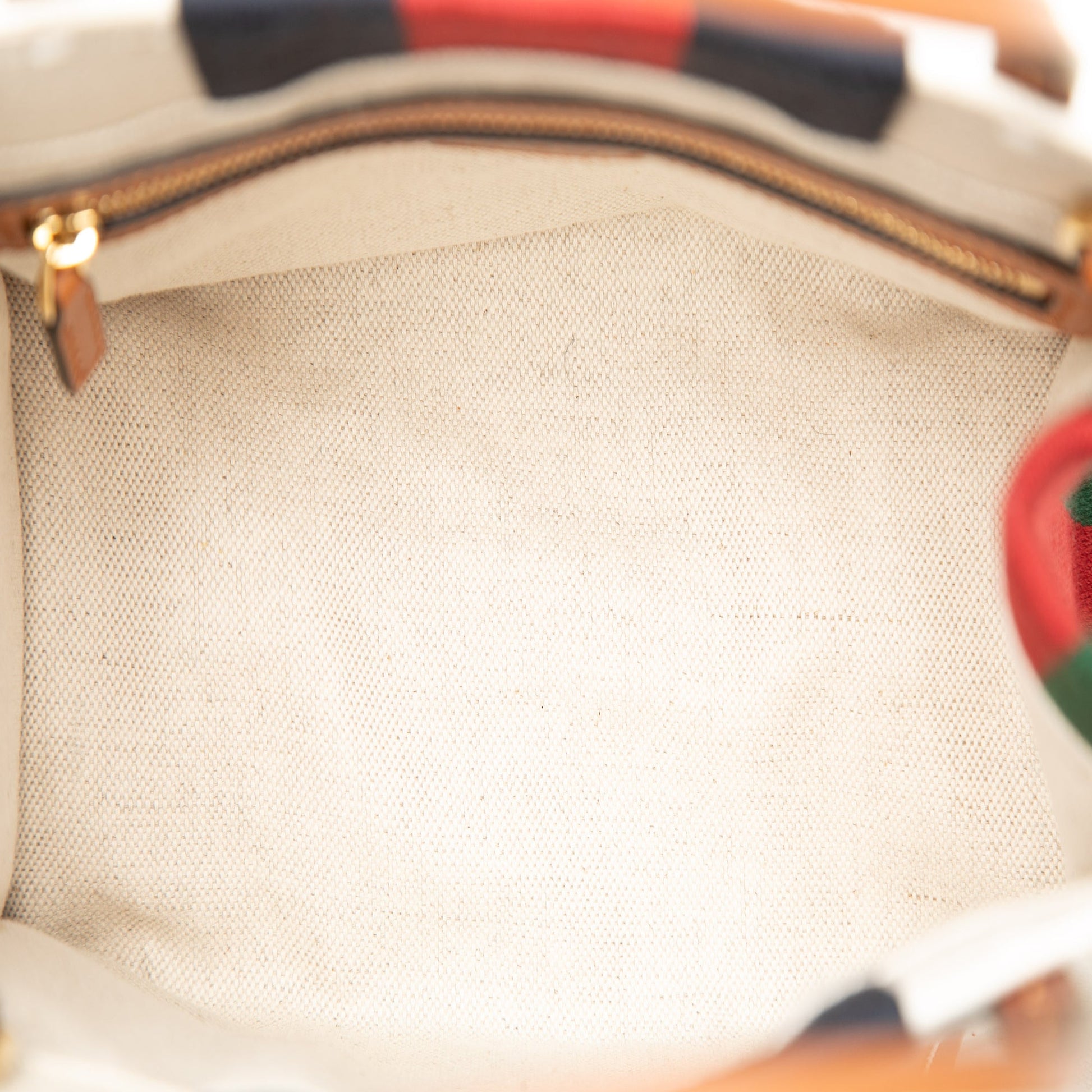 Gucci Mini Canvas Interlocking G Web Tote