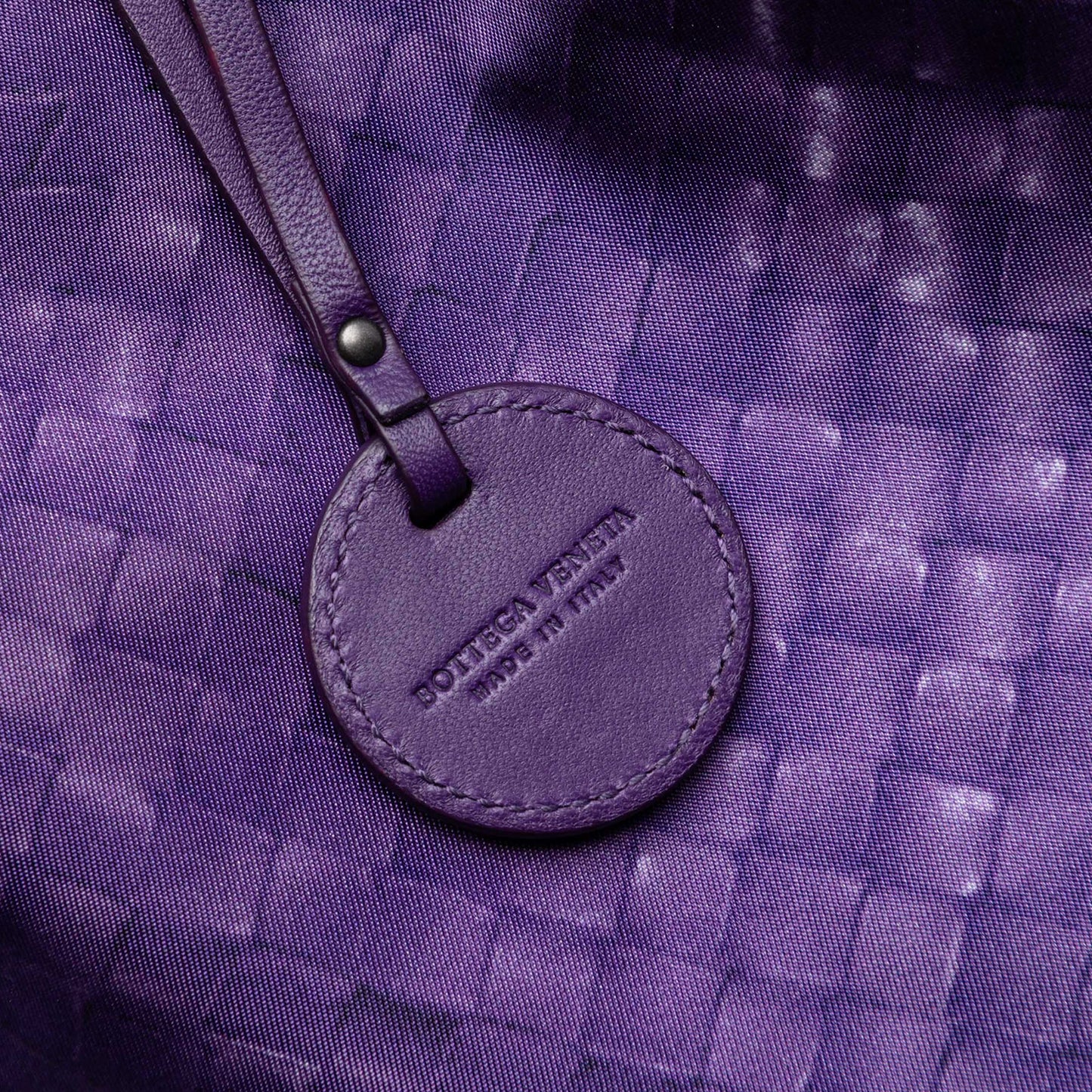 Bottega Veneta Nylon Intrecciolusion Vertical Tote