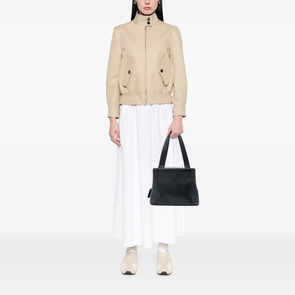 Chanel Caviar LAX Embroidered Logo Tote