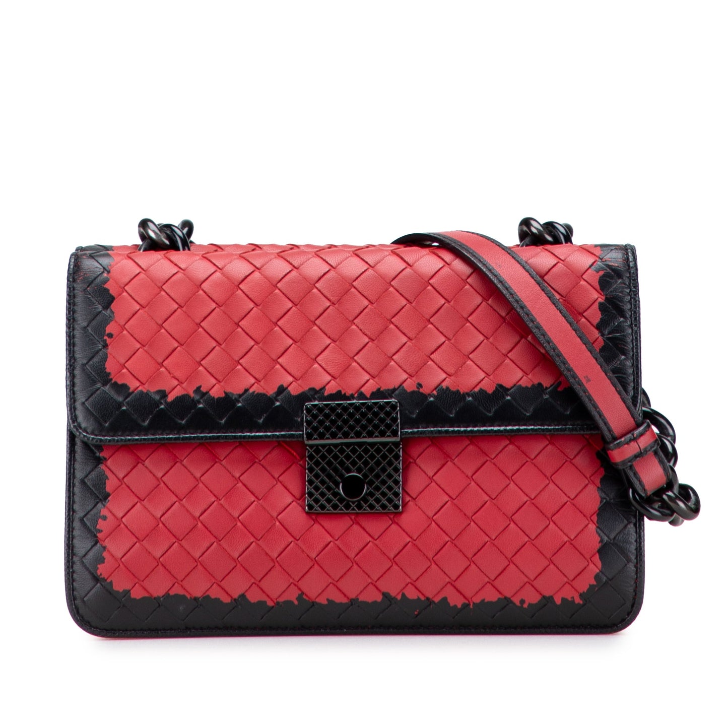 Bottega Veneta Nappa Intrecciato Glass Shoulder Bag