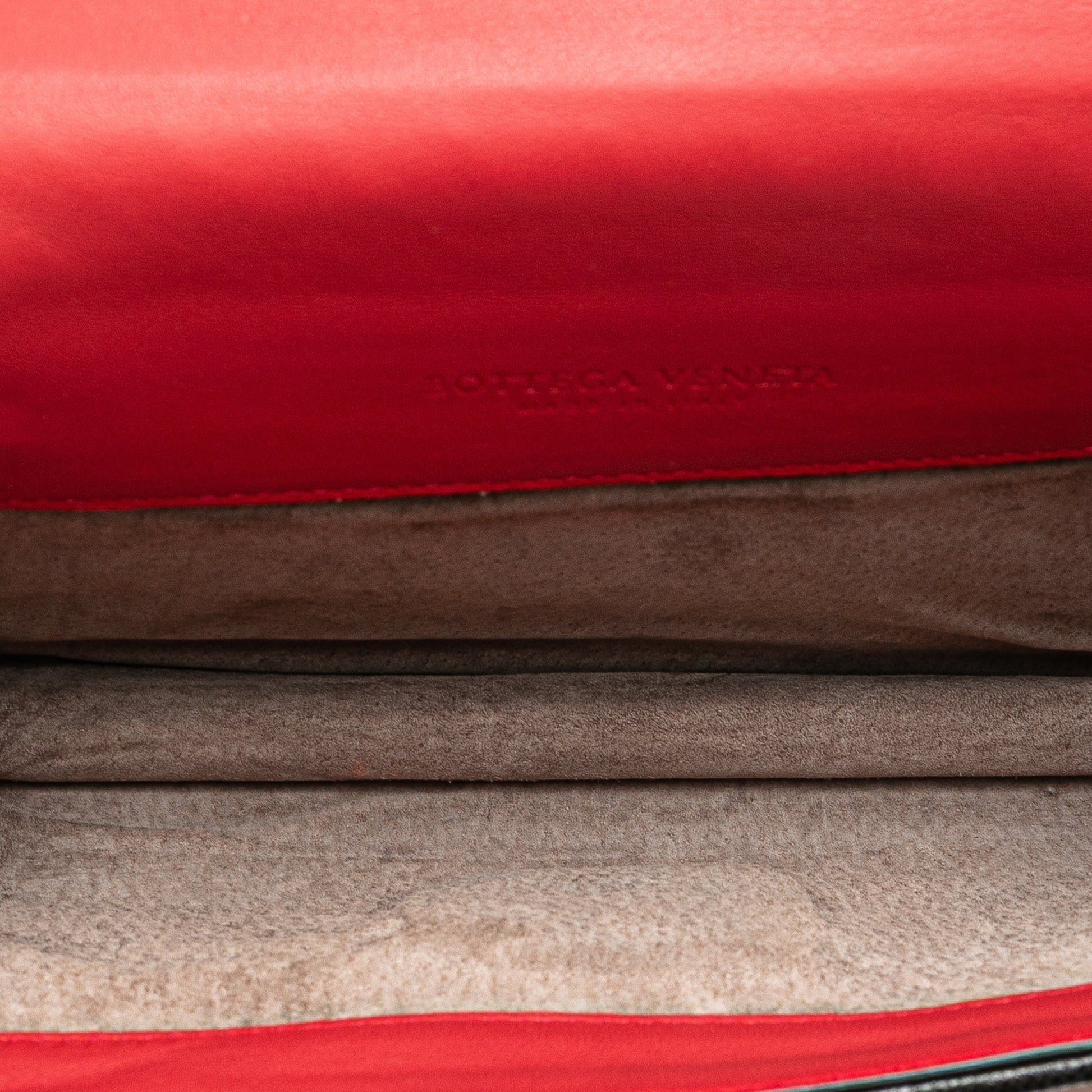 Bottega Veneta Nappa Intrecciato Glass Shoulder Bag