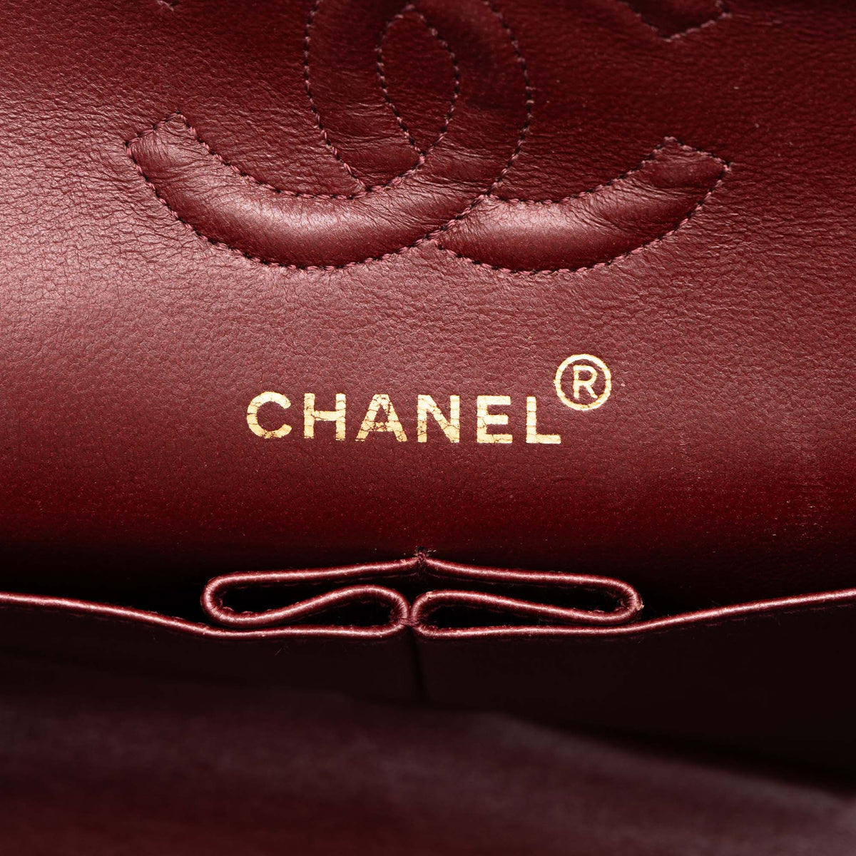 Chanel Small Classic Lambskin Double Flap — Black