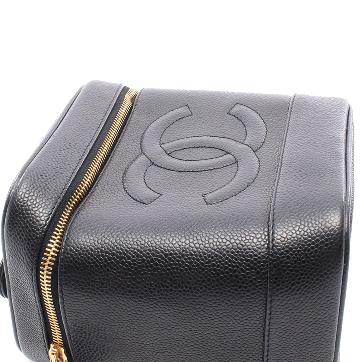 Chanel CC Caviar Vanity Case