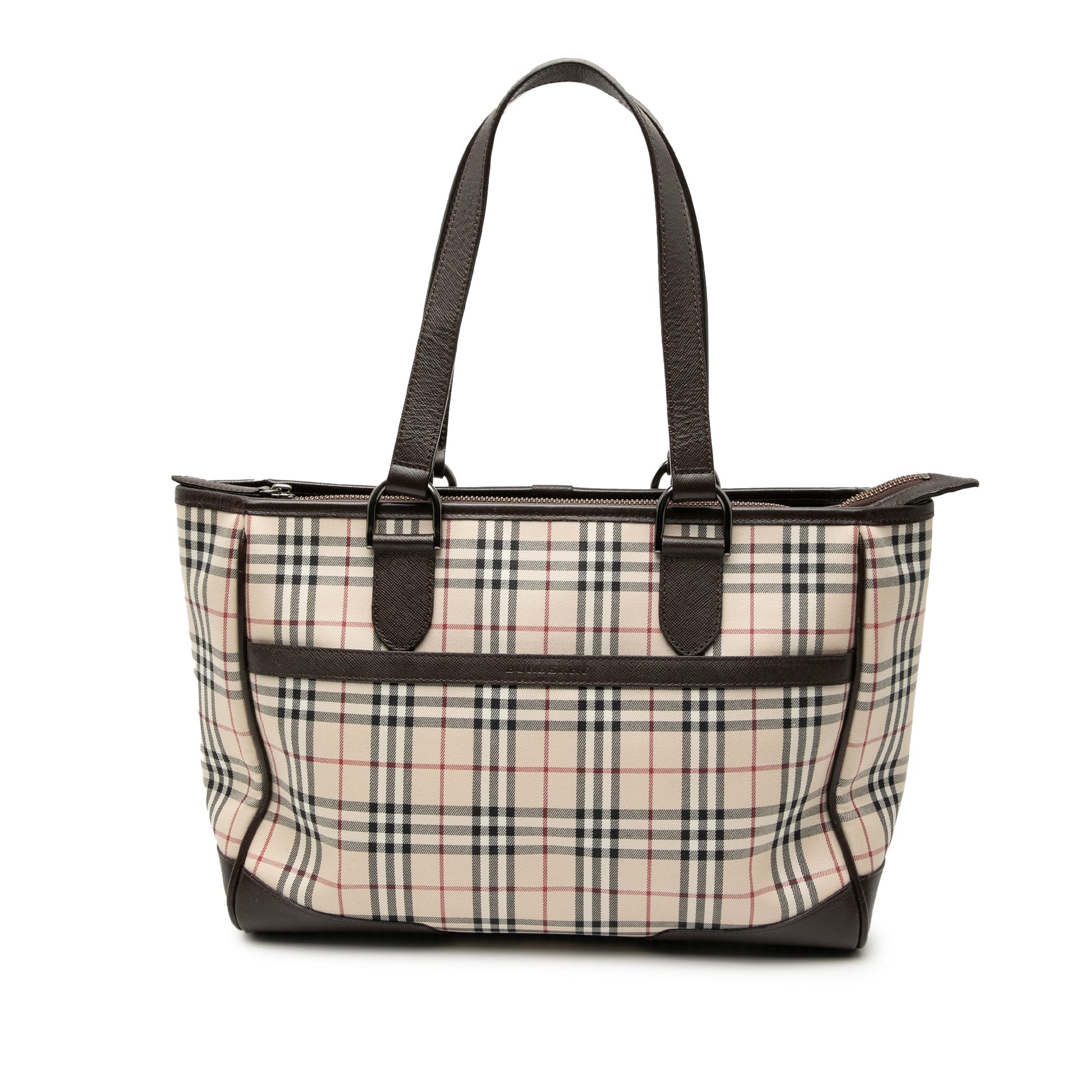 Burberry House Check Canvas Tote