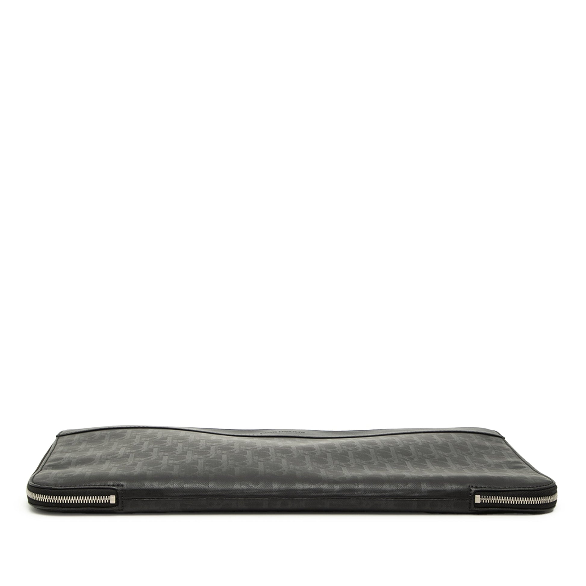 Dior Oblique Coated Canvas Homme Zip Laptop Sleeve