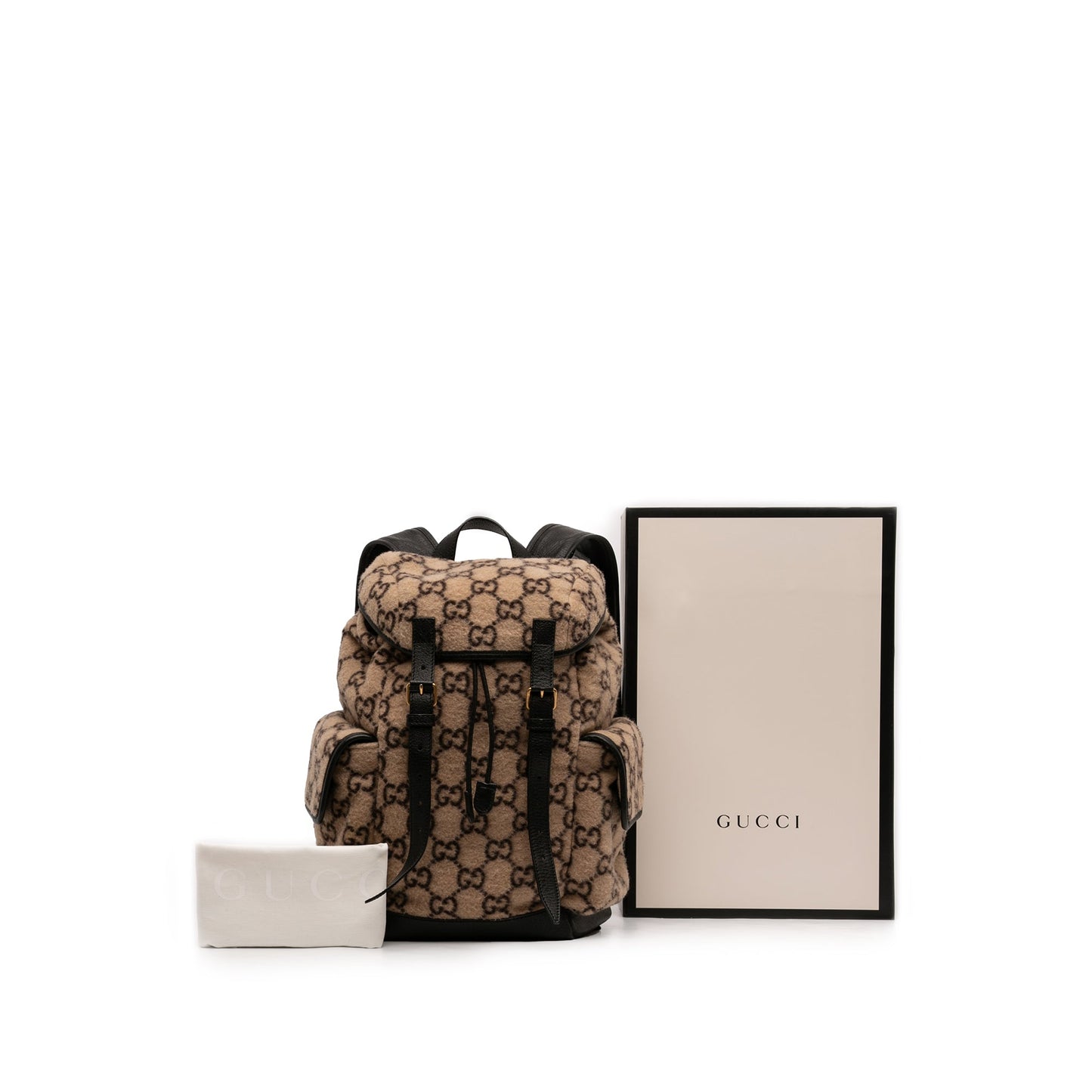 Gucci GG Wool Backpack