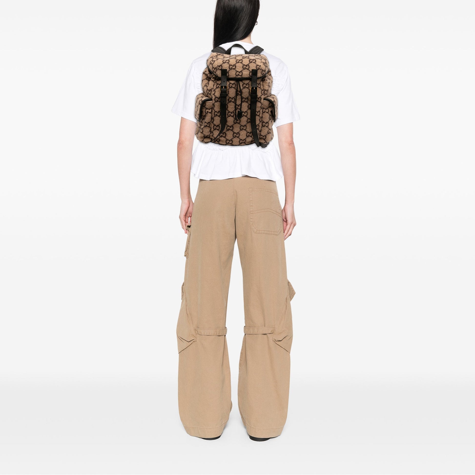 Gucci GG Wool Backpack