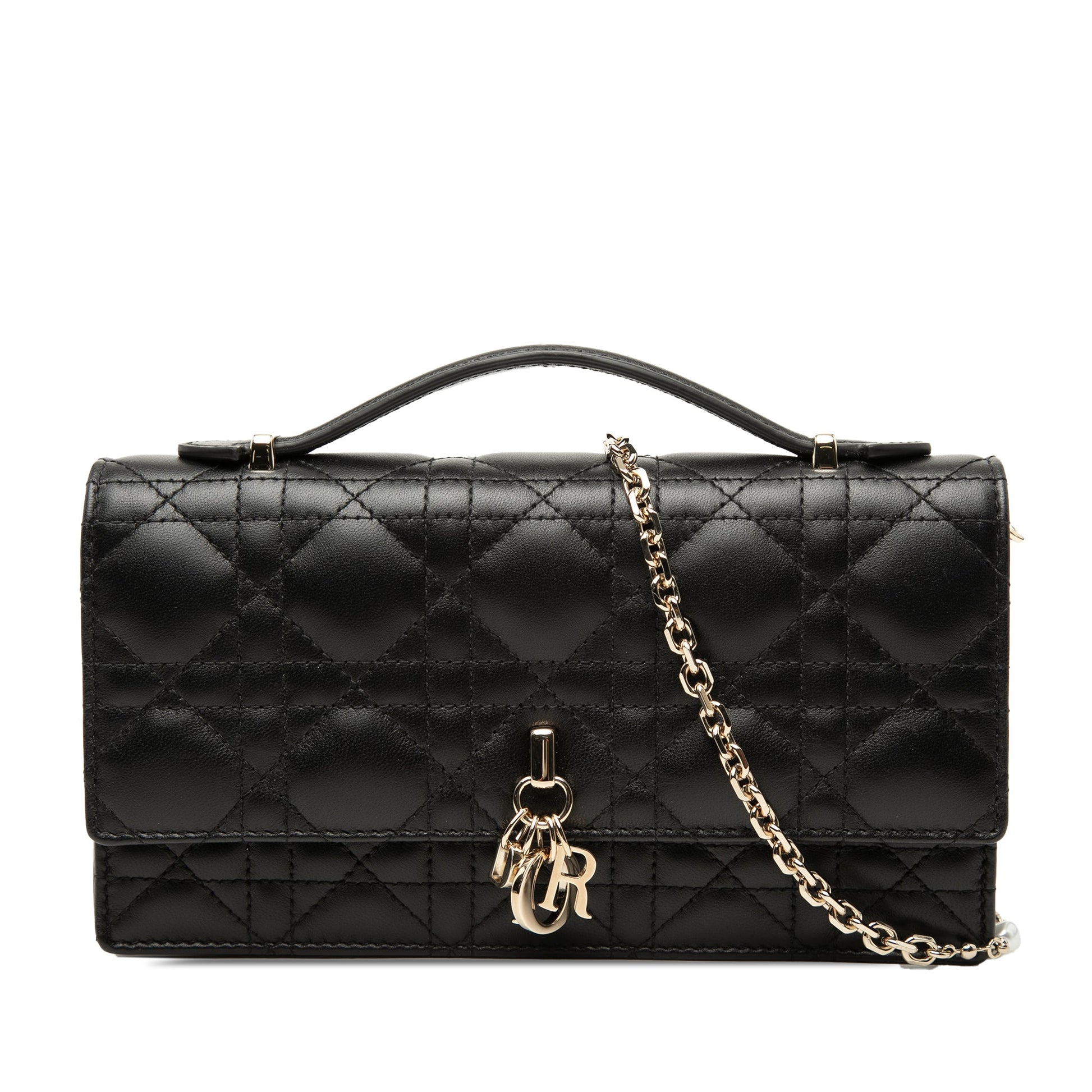 Dior Mini Lambskin Cannage My Dior Satchel