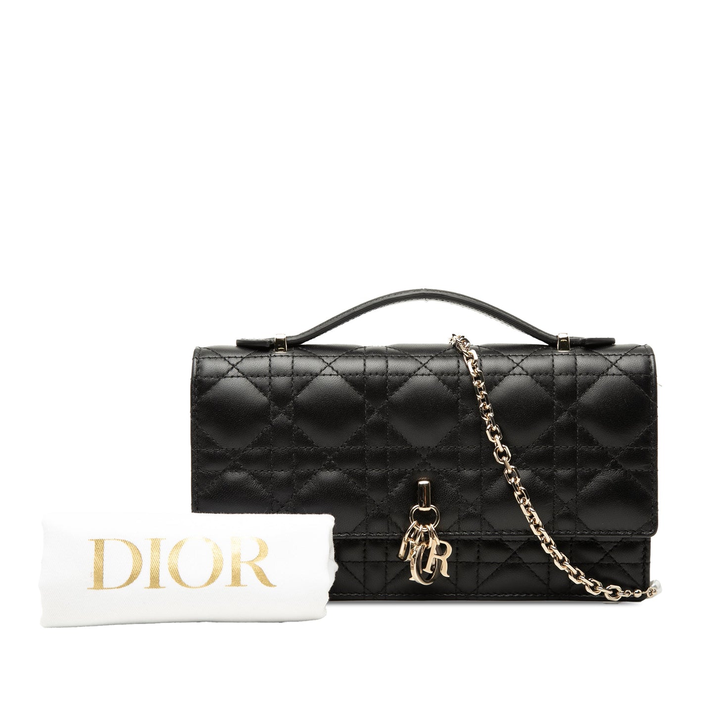 Dior Mini Lambskin Cannage My Dior Satchel