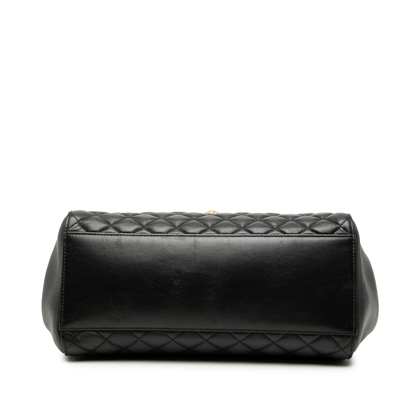 Medium Quilted Nappa Leather La Medusa Tote
