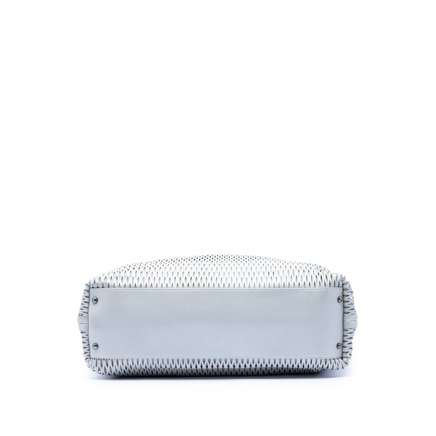 Chanel CC Perforated Leather Tote