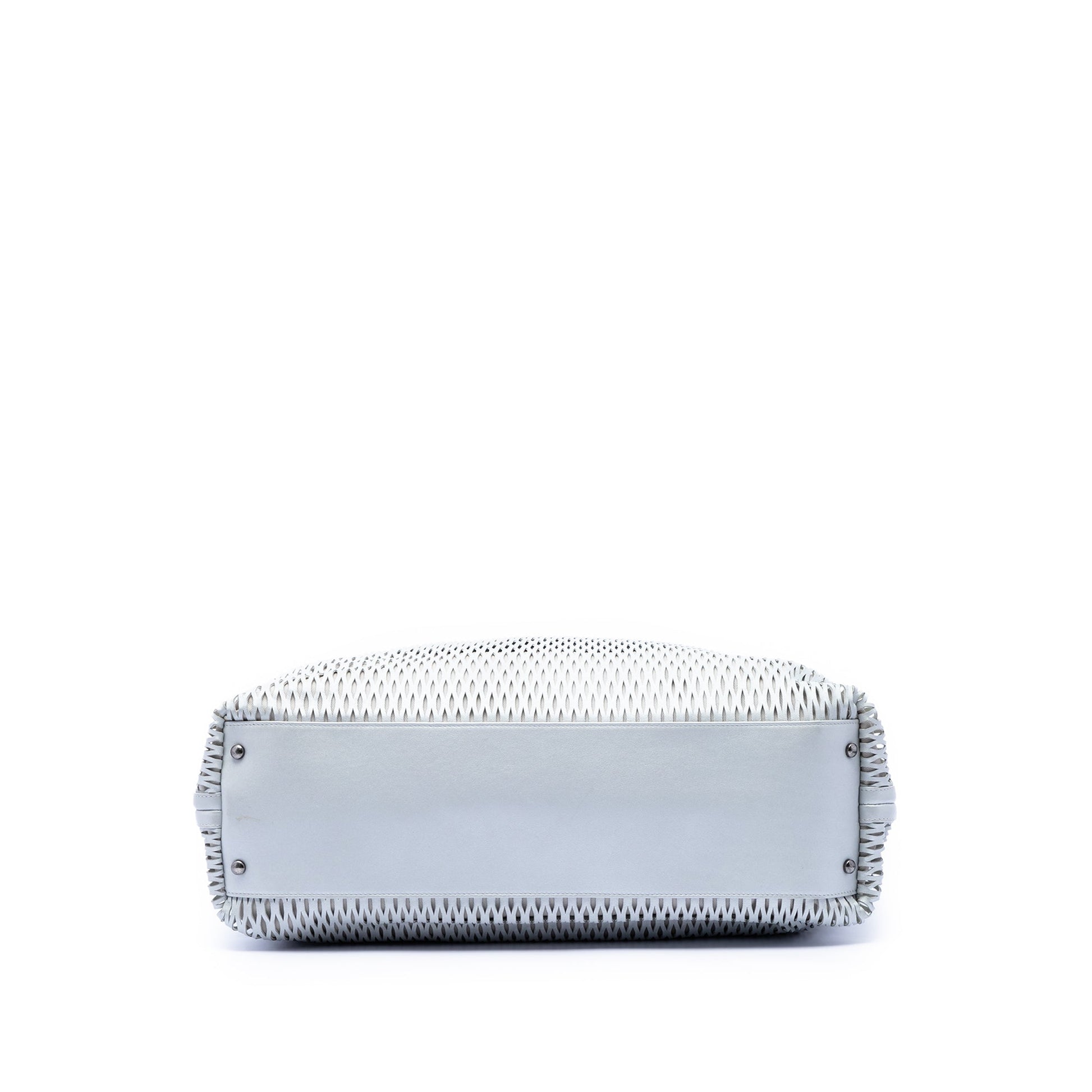 Chanel CC Perforated Leather Tote
