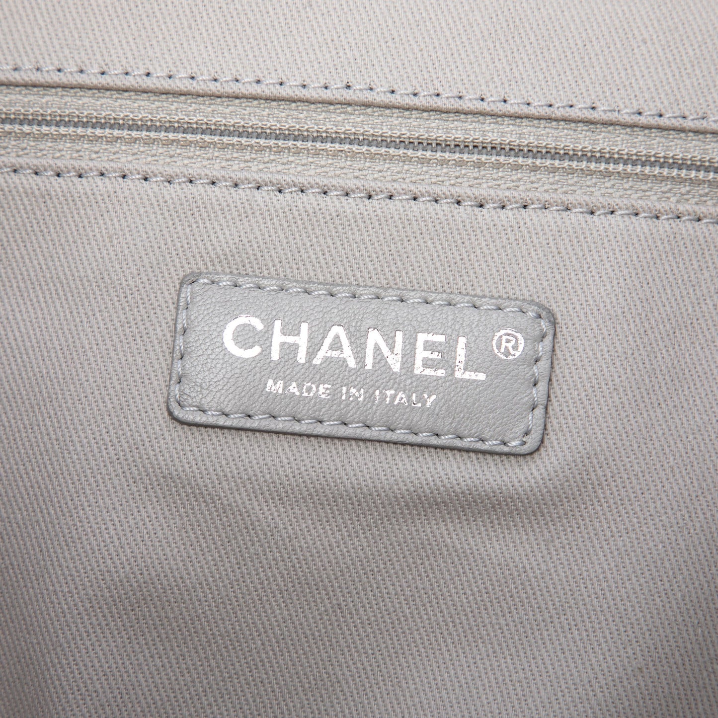 Chanel CC Perforated Leather Tote