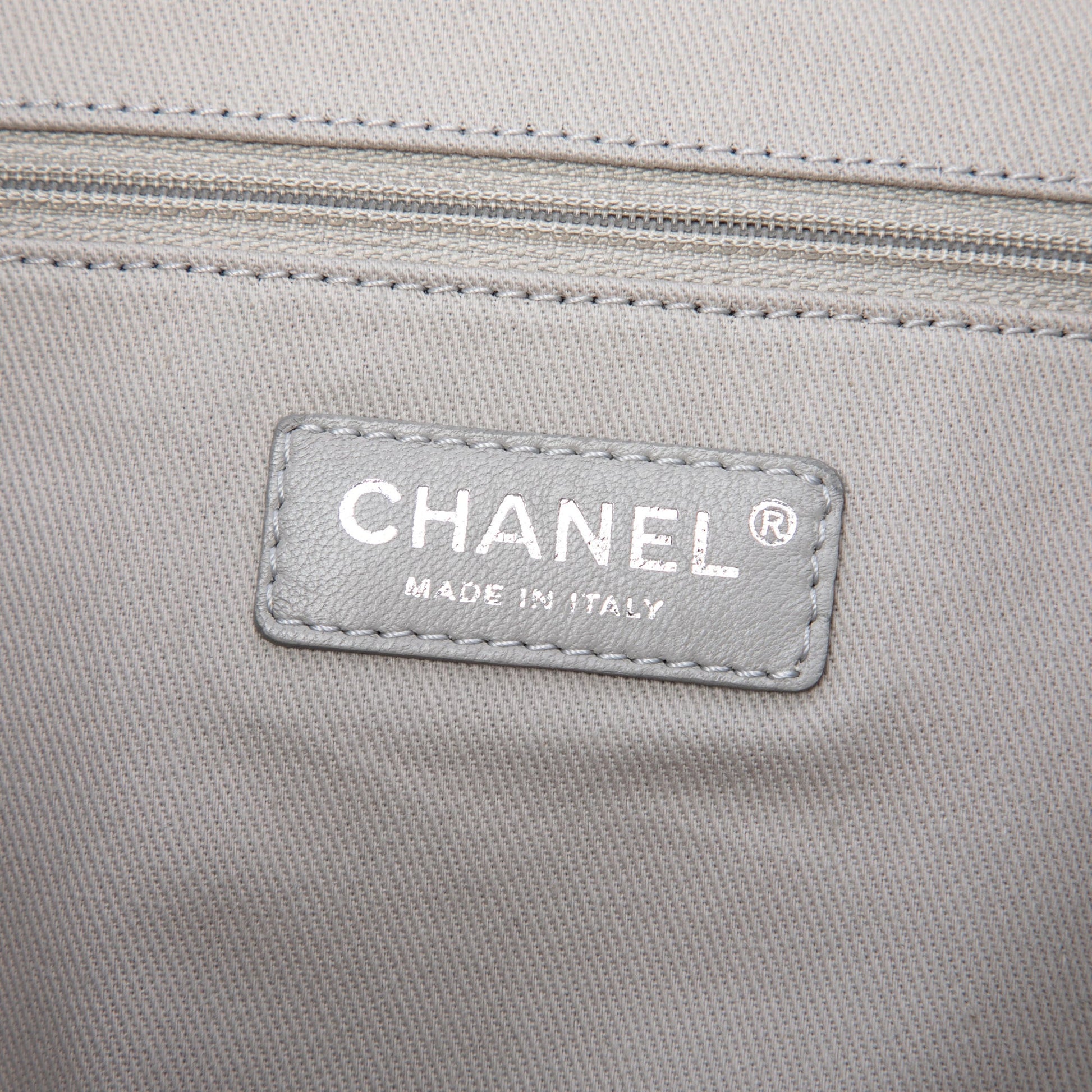 Chanel CC Perforated Leather Tote