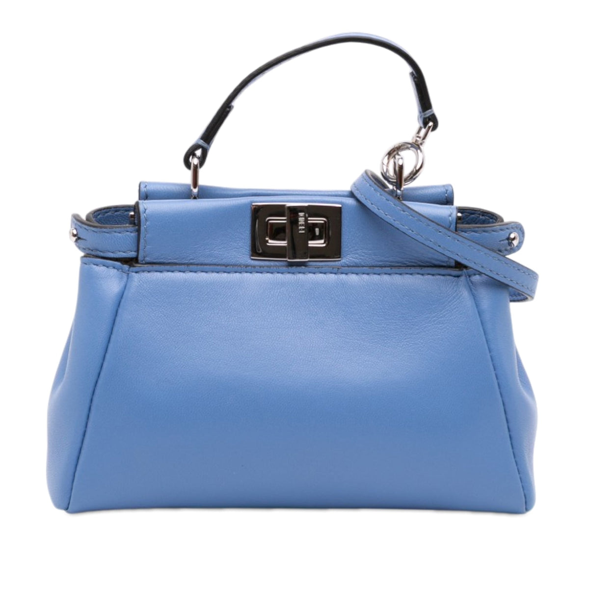 Fendi Micro Nappa Peekaboo Iconic Satchel