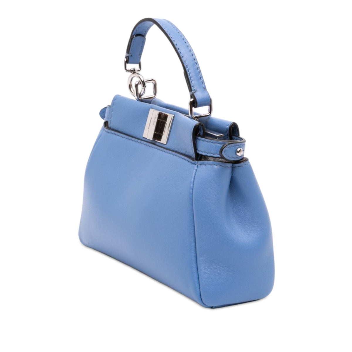 Fendi Micro Nappa Peekaboo Iconic Satchel