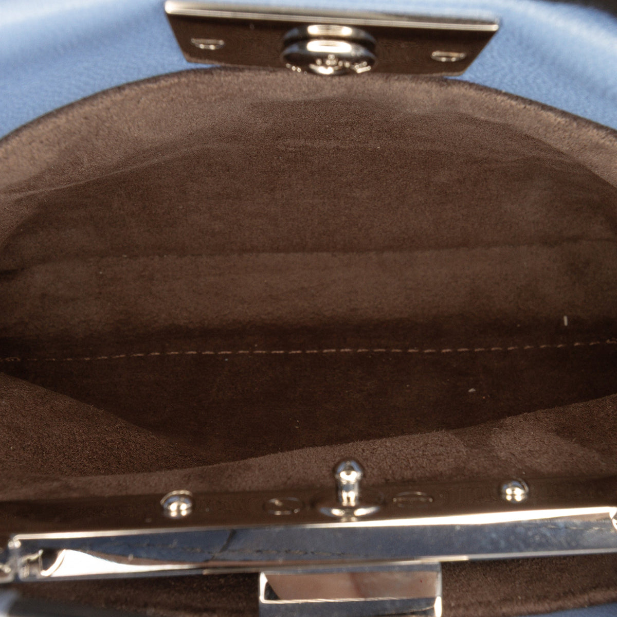 Fendi Micro Nappa Peekaboo Iconic Satchel