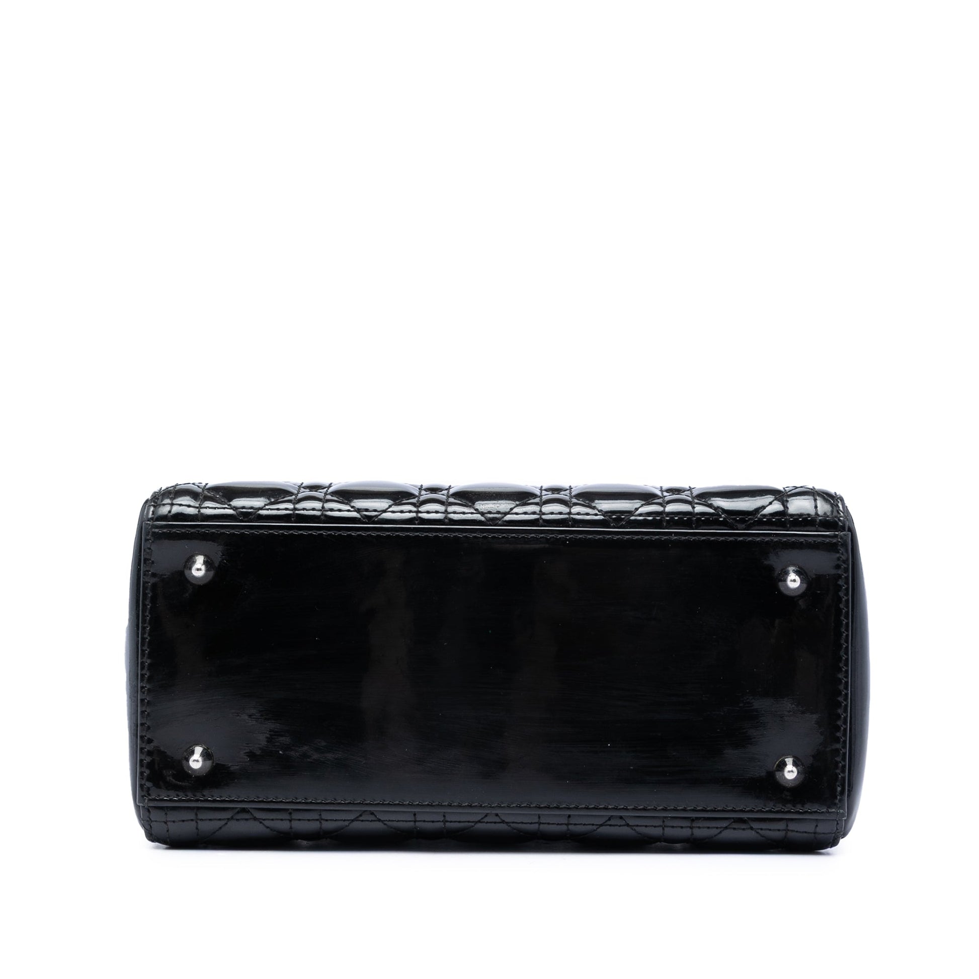 Dior Medium Patent Cannage Lady Dior