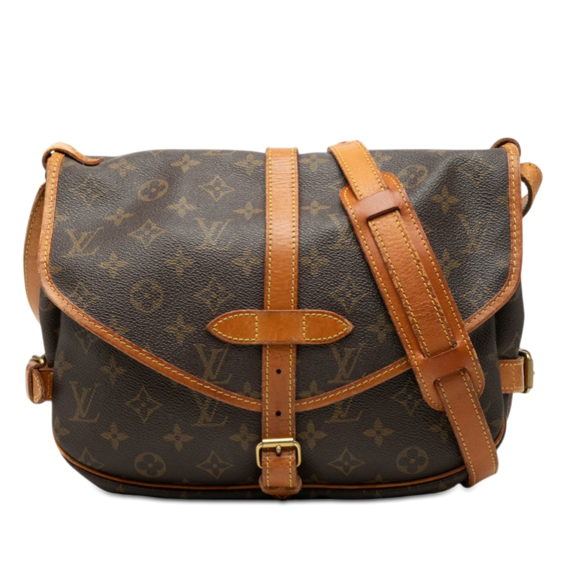 Louis Vuitton Monogram Saumur 25